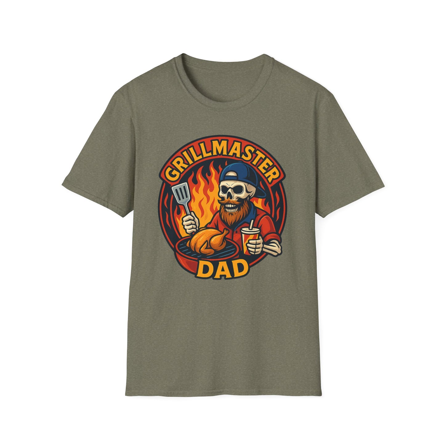 Grillmaster Dad T-Shirt | Unisex BBQ Shirt for Dads | Father's Day Gift, Cookout Apparel, Funny Gift for Men, Dad Life Tee
