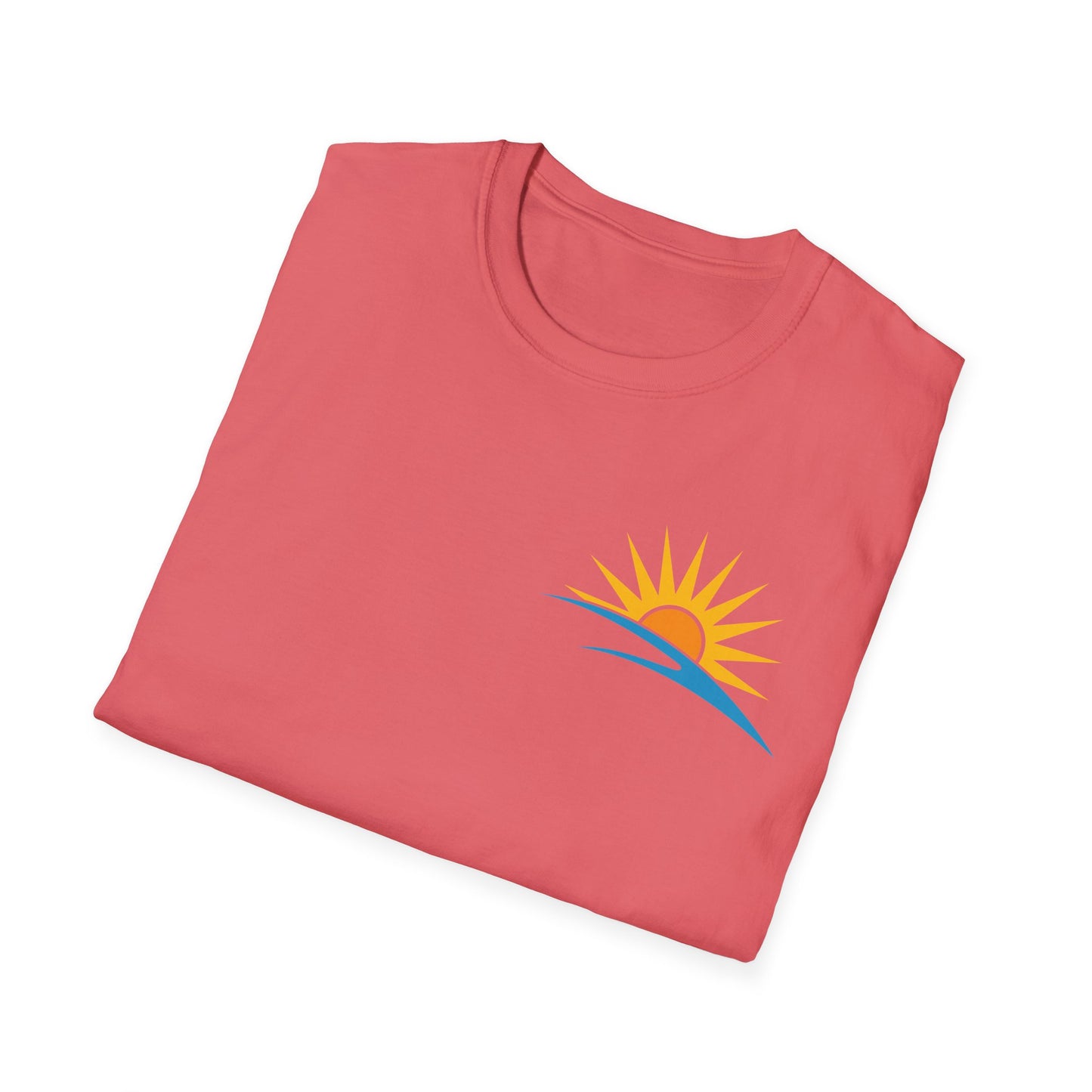 Beach Sunrise & Lighthouse Unisex T-Shirt - Relaxed Summer Vibes