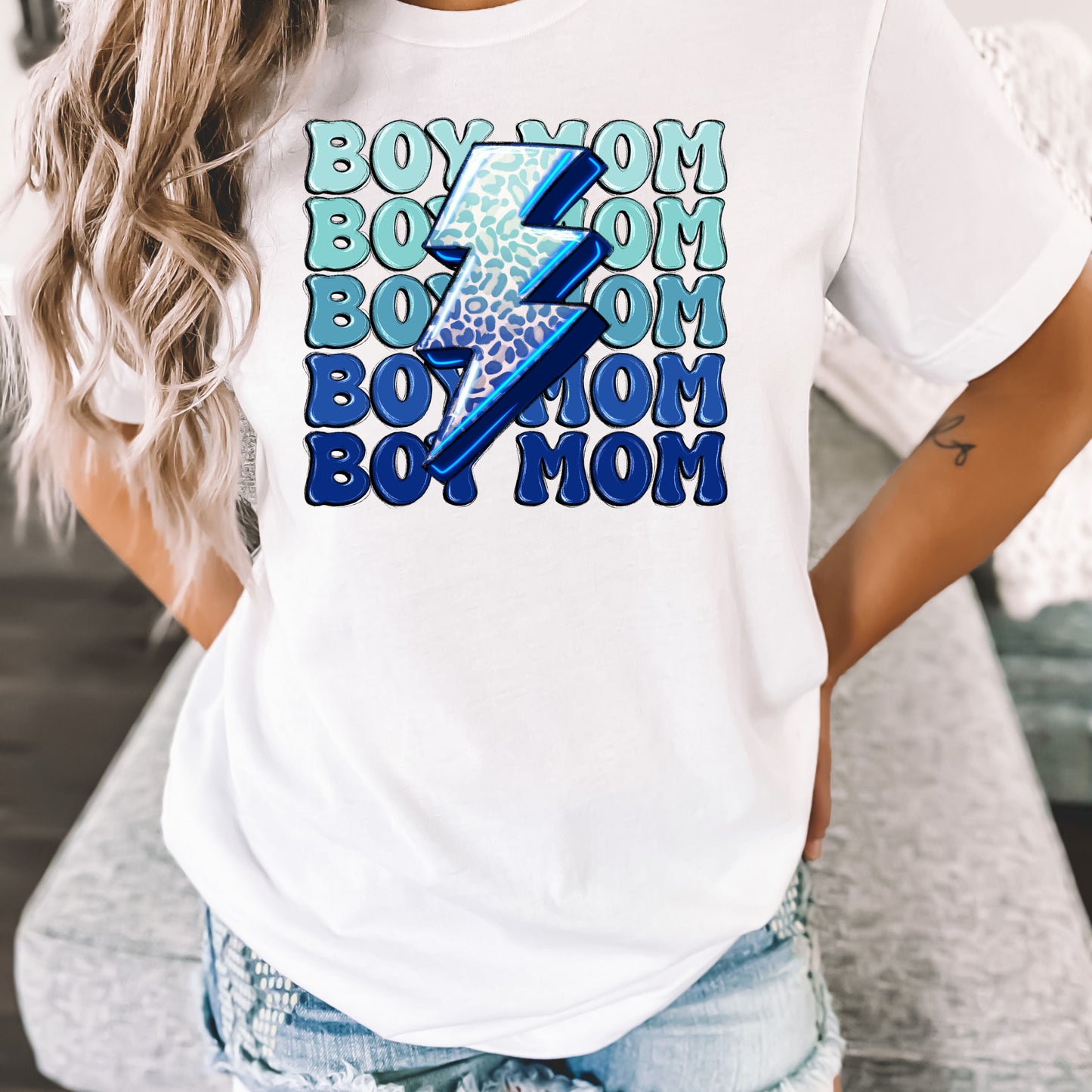 Boy Mom Graphic T-Shirt - Fun and Stylish for Proud Mothers
