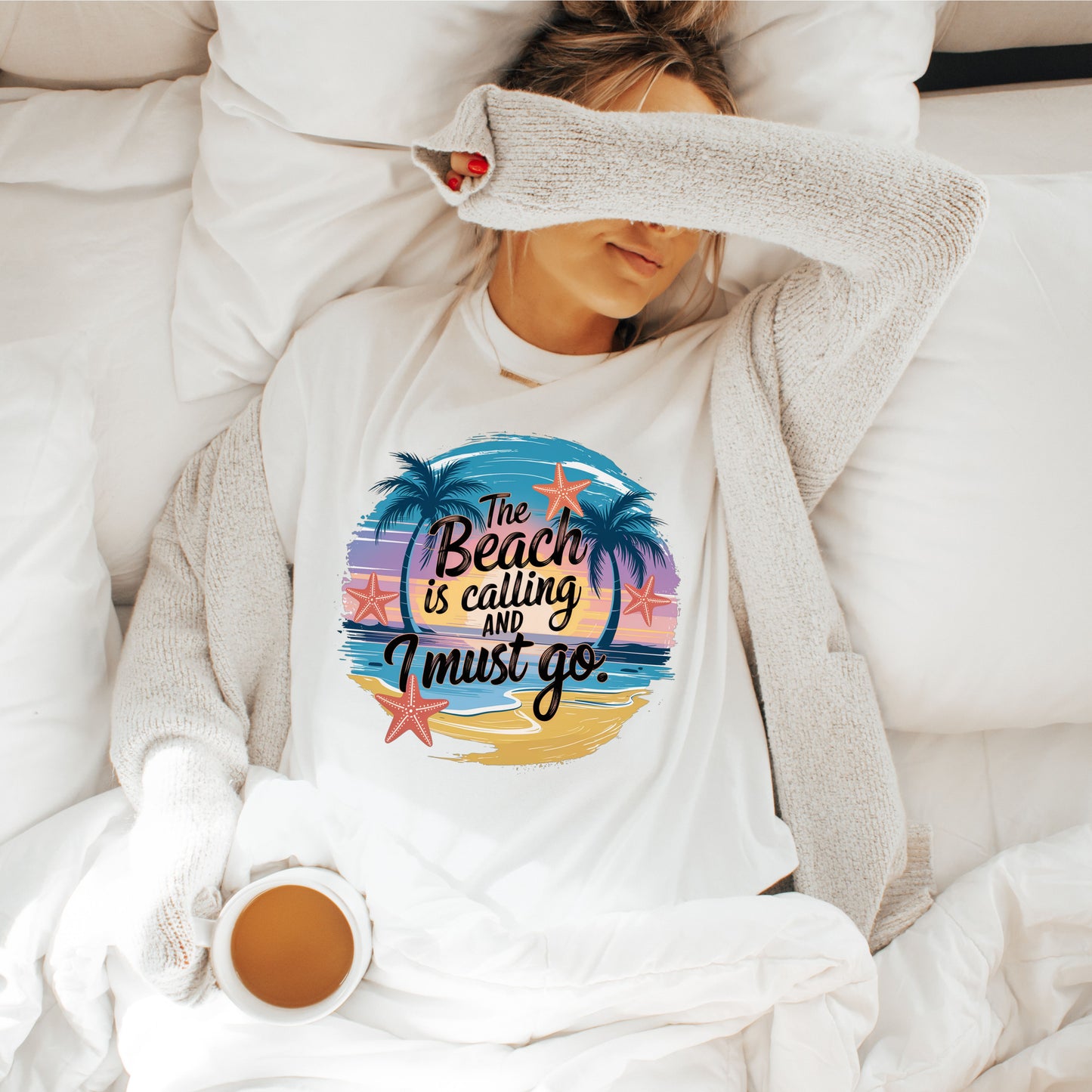 Beach Calling T-Shirt - For Summer Adventures