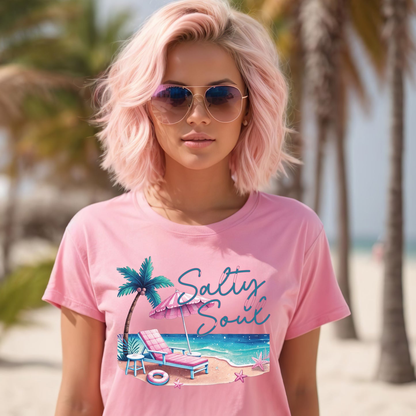 Salty Soul - Fun Summer Tee