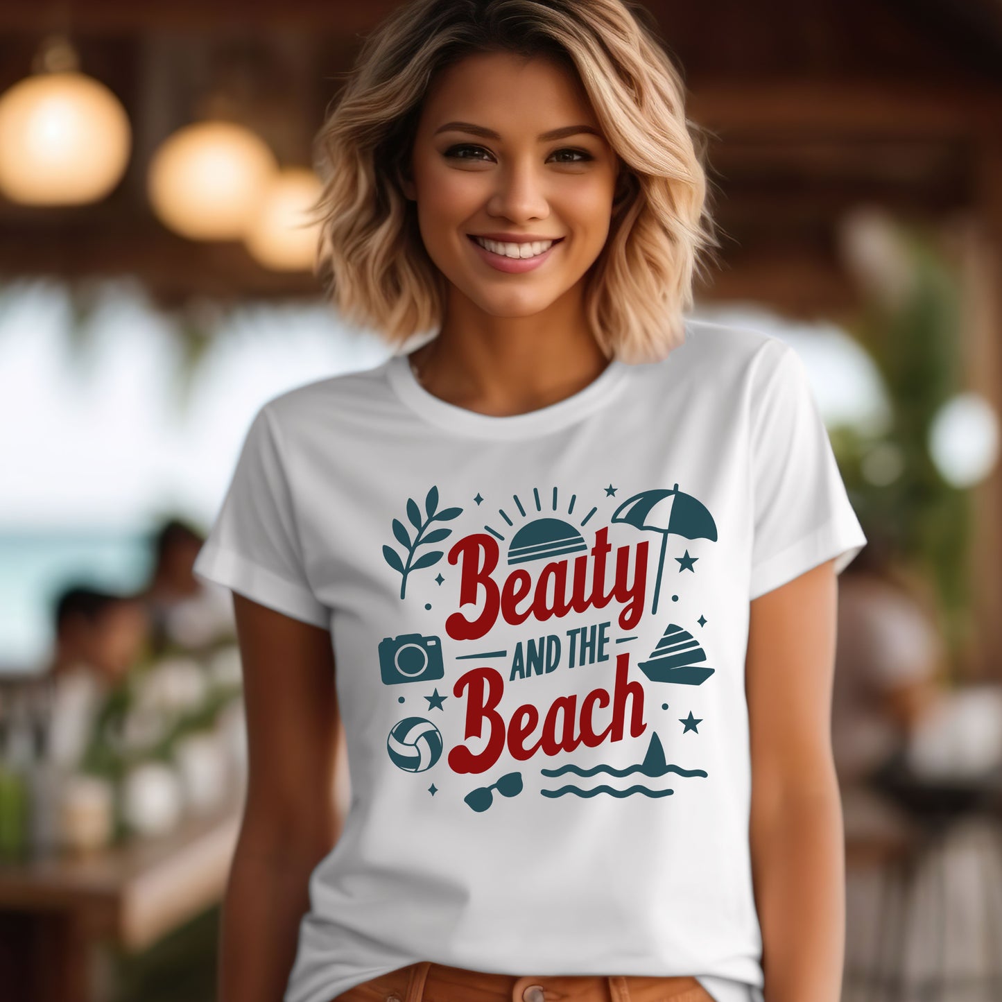 Beauty and the Beach - Tee