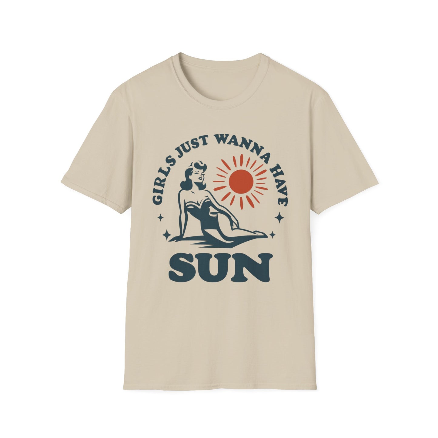 Girls Just Wanna Have Sun T-Shirt - Summer Vibes Tee