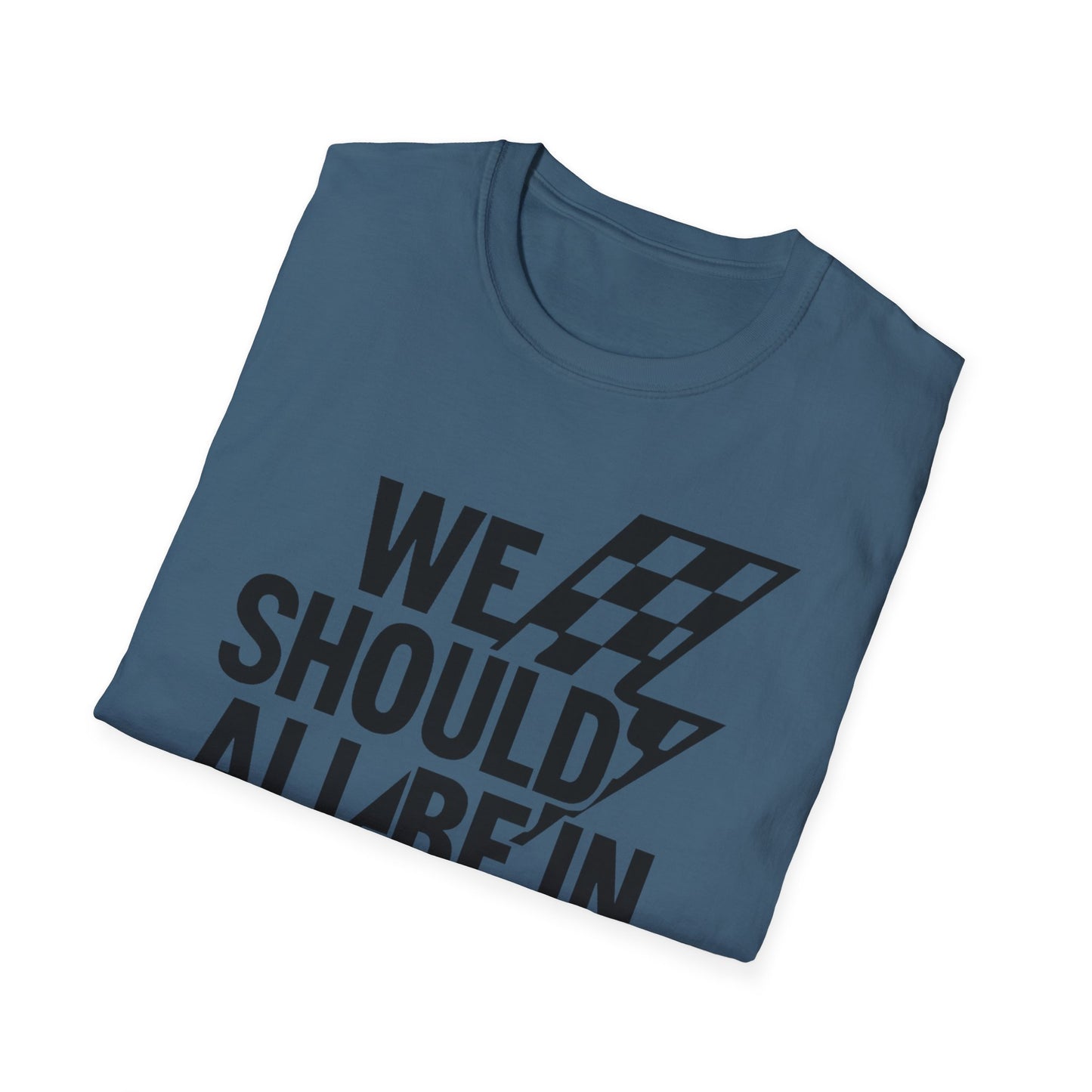 We Should All Be in Therapy Tee - Trendy Mental Health Reminder