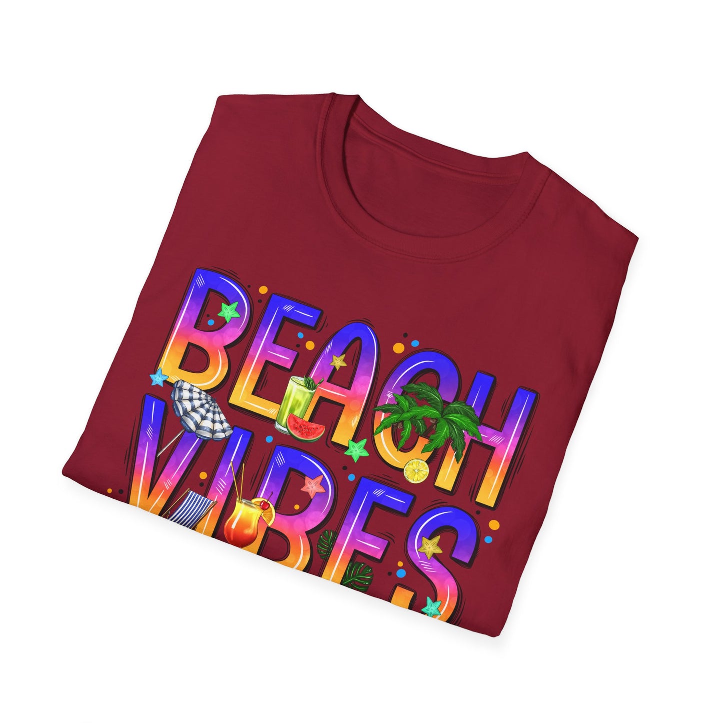 Beach Vibes - Bright and Fun Tee