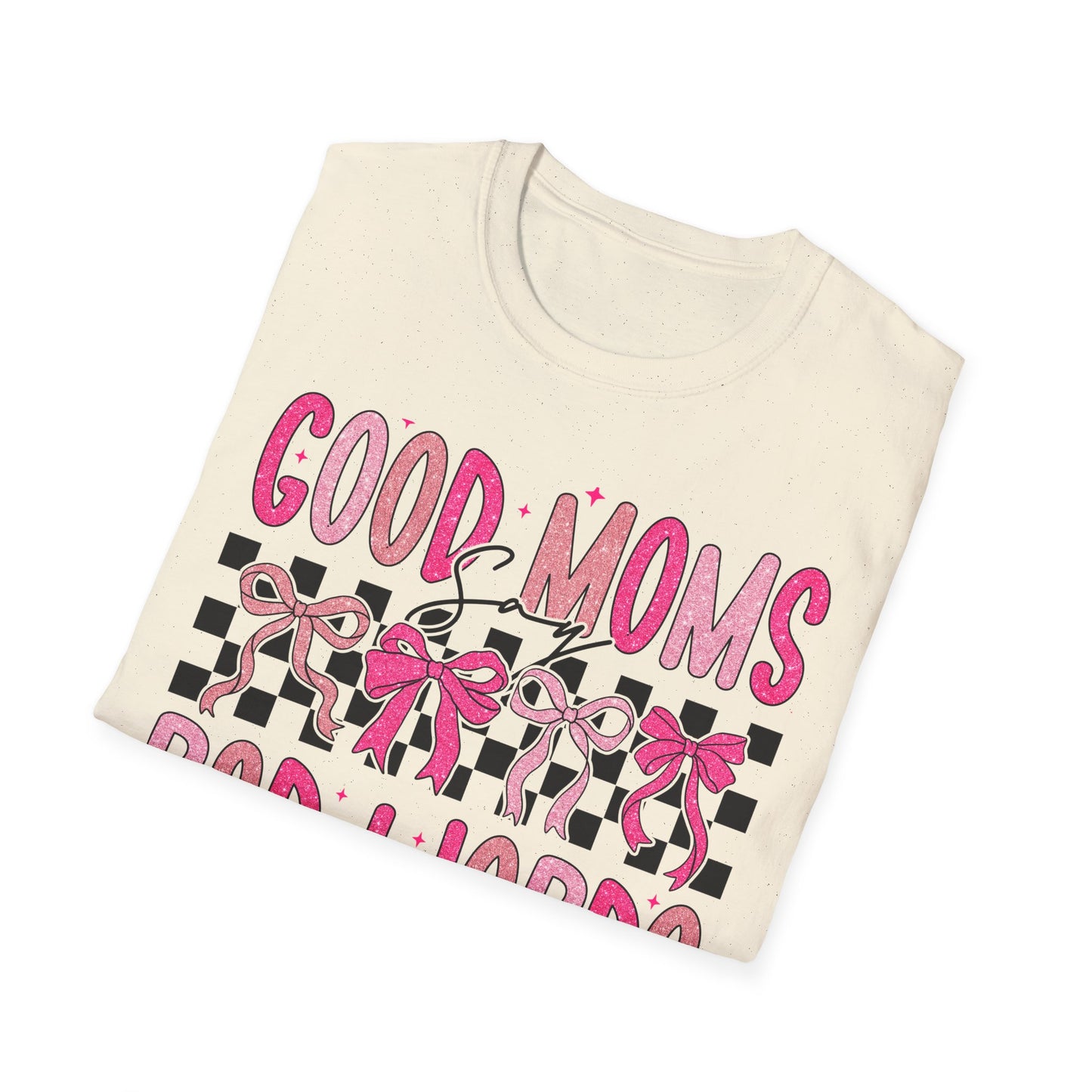 Good Moms Bad Words Fun & Playful Tee for Moms