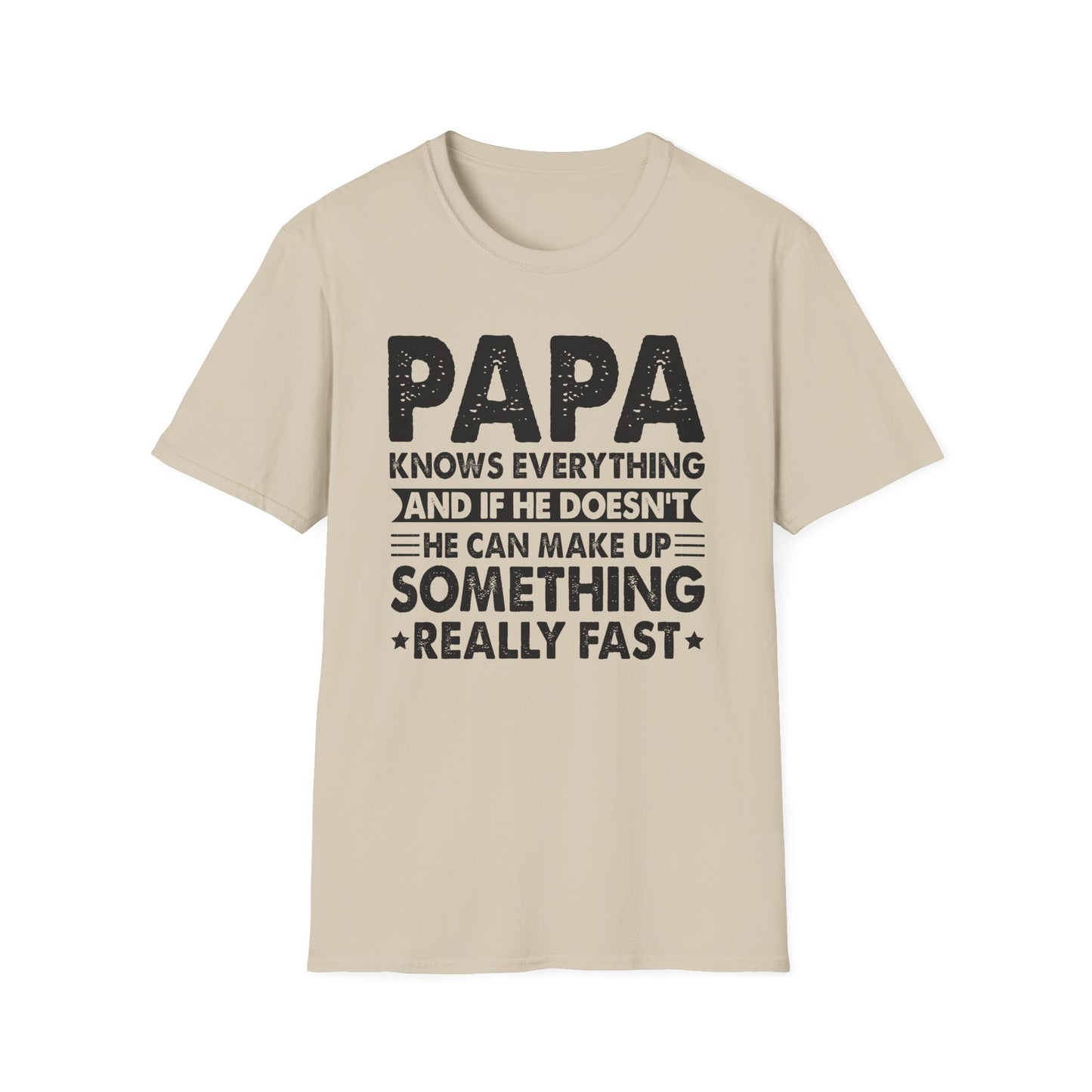 Funny Papa T-Shirt, Gift for Dad, Birthday Shirt, Fun Father's Day Tee, Dad Humor Apparel