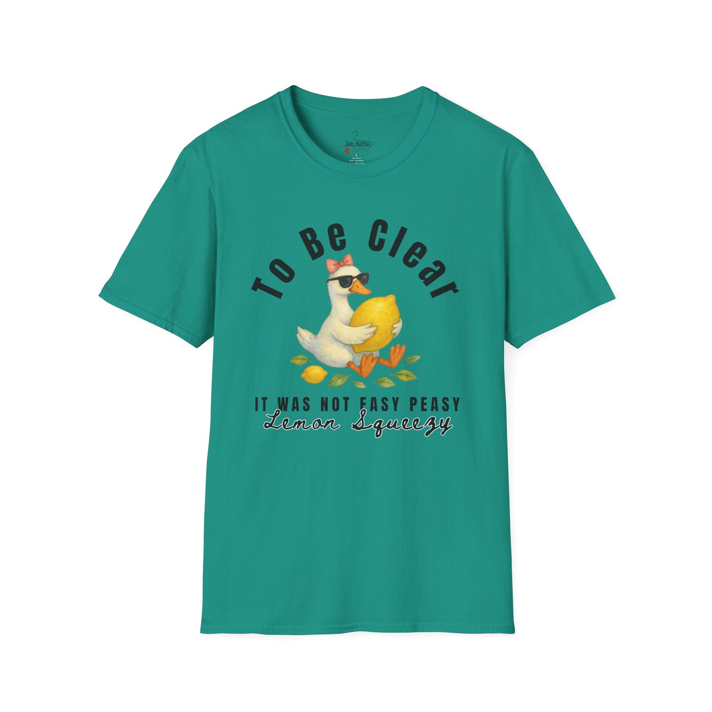 Lemon Squeezy Design, Cute Gift for Foodies, Humor Tee for Casual Outfits, Summer Apparel,