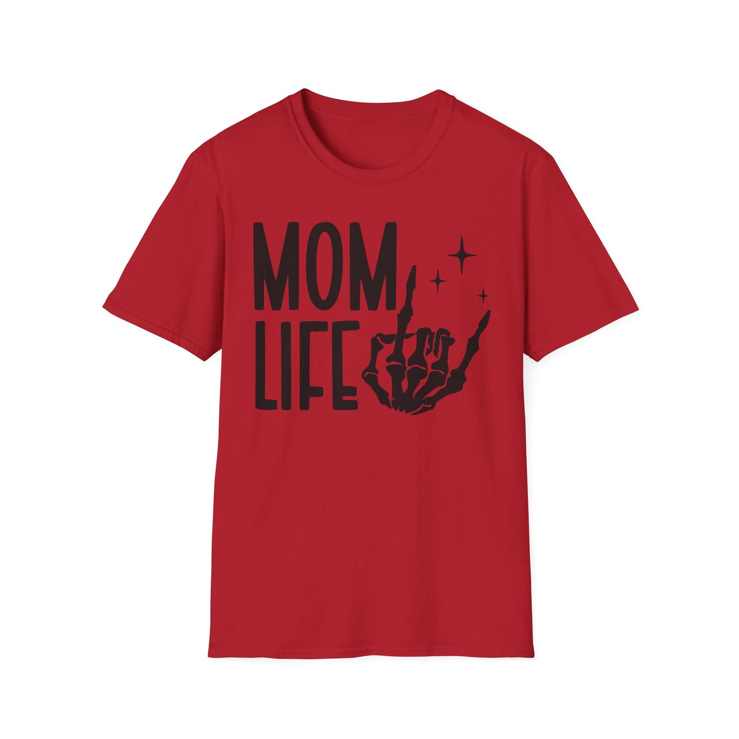 Mom Life Skeleton Hand T-Shirt