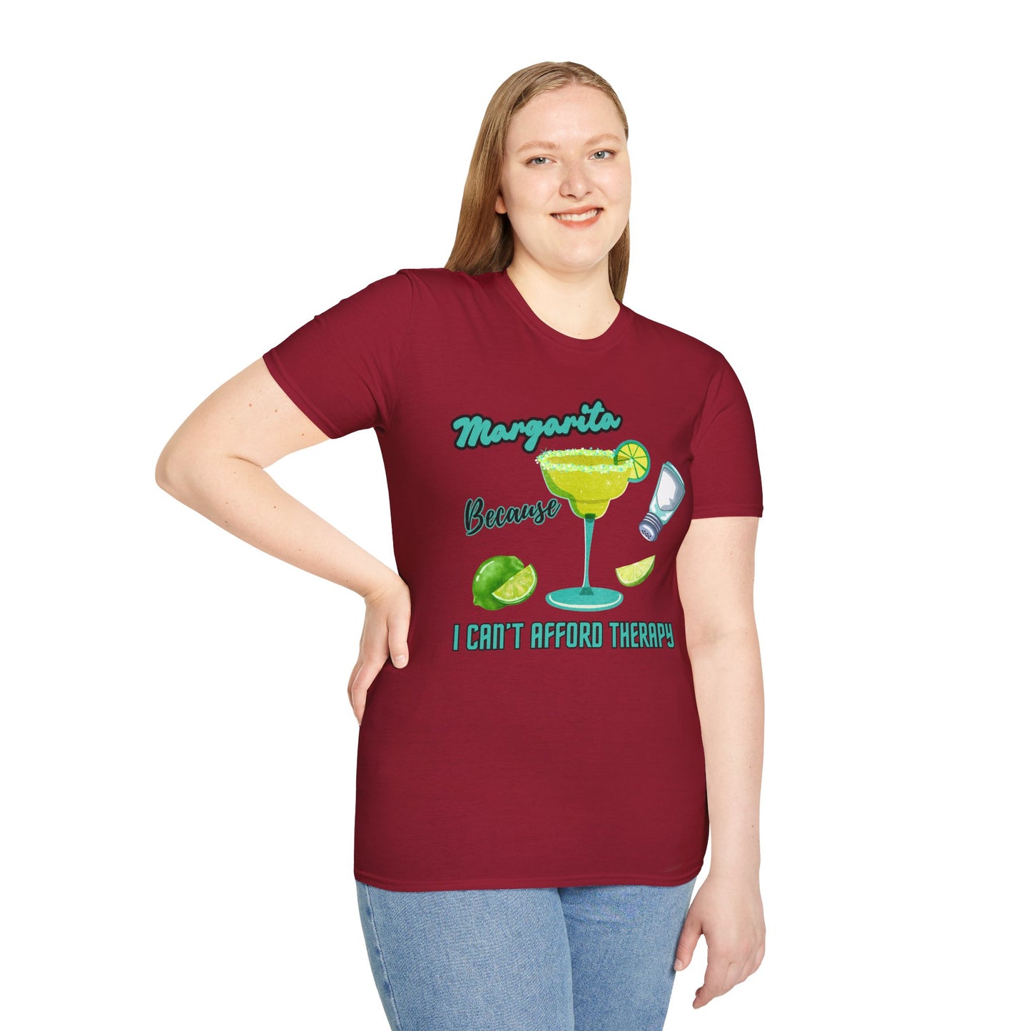Margarita Therapy - Graphic Tee for Cocktail Lovers