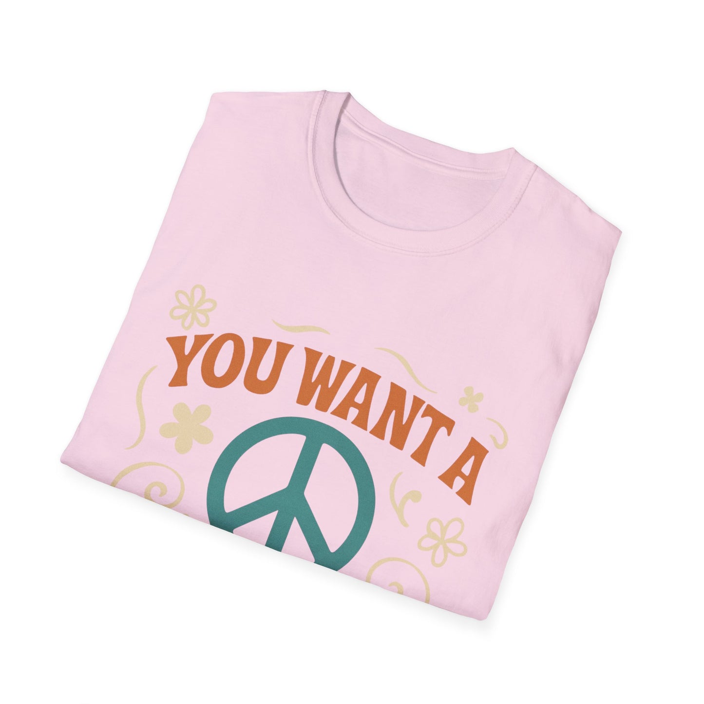 "You Want A Peace Of Me" Design Tee