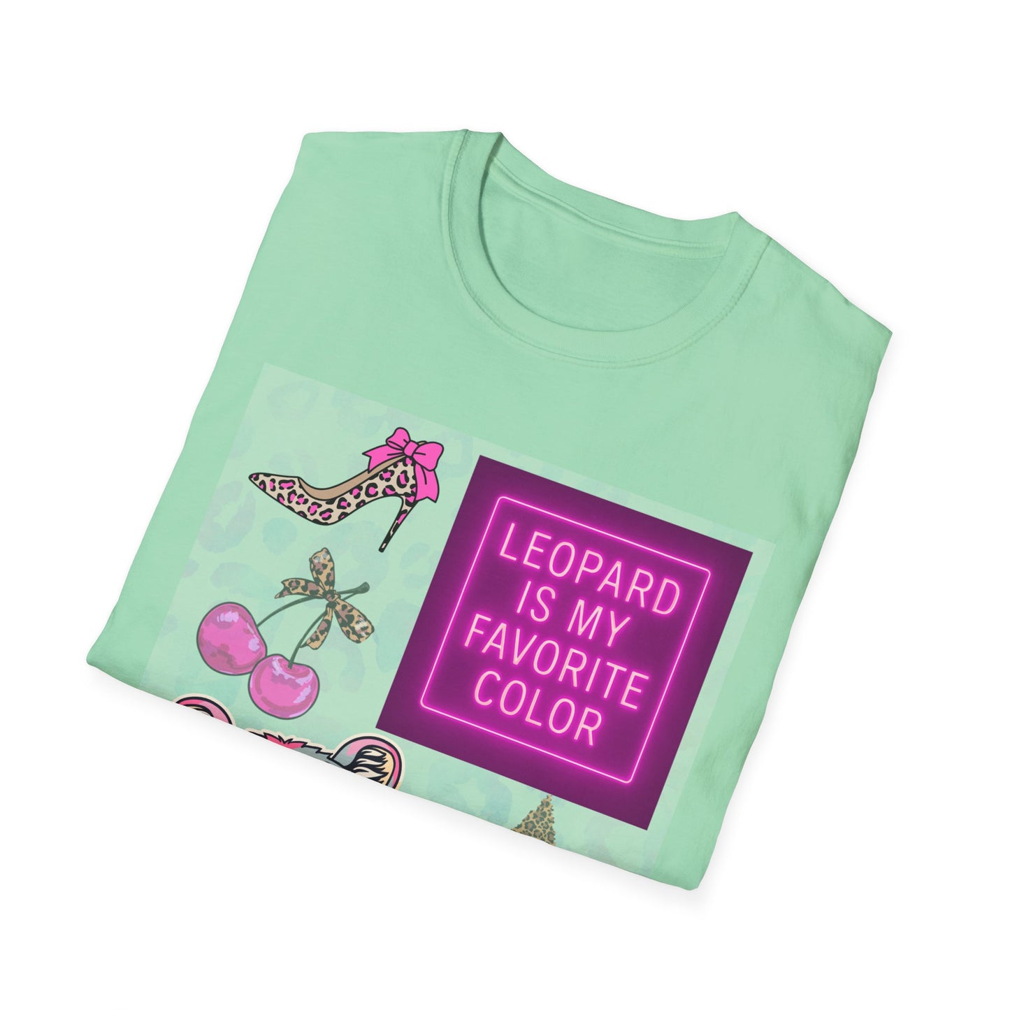 Leopard is my Favorite Color Graphic Tee – Fun & Trendy Apparel
