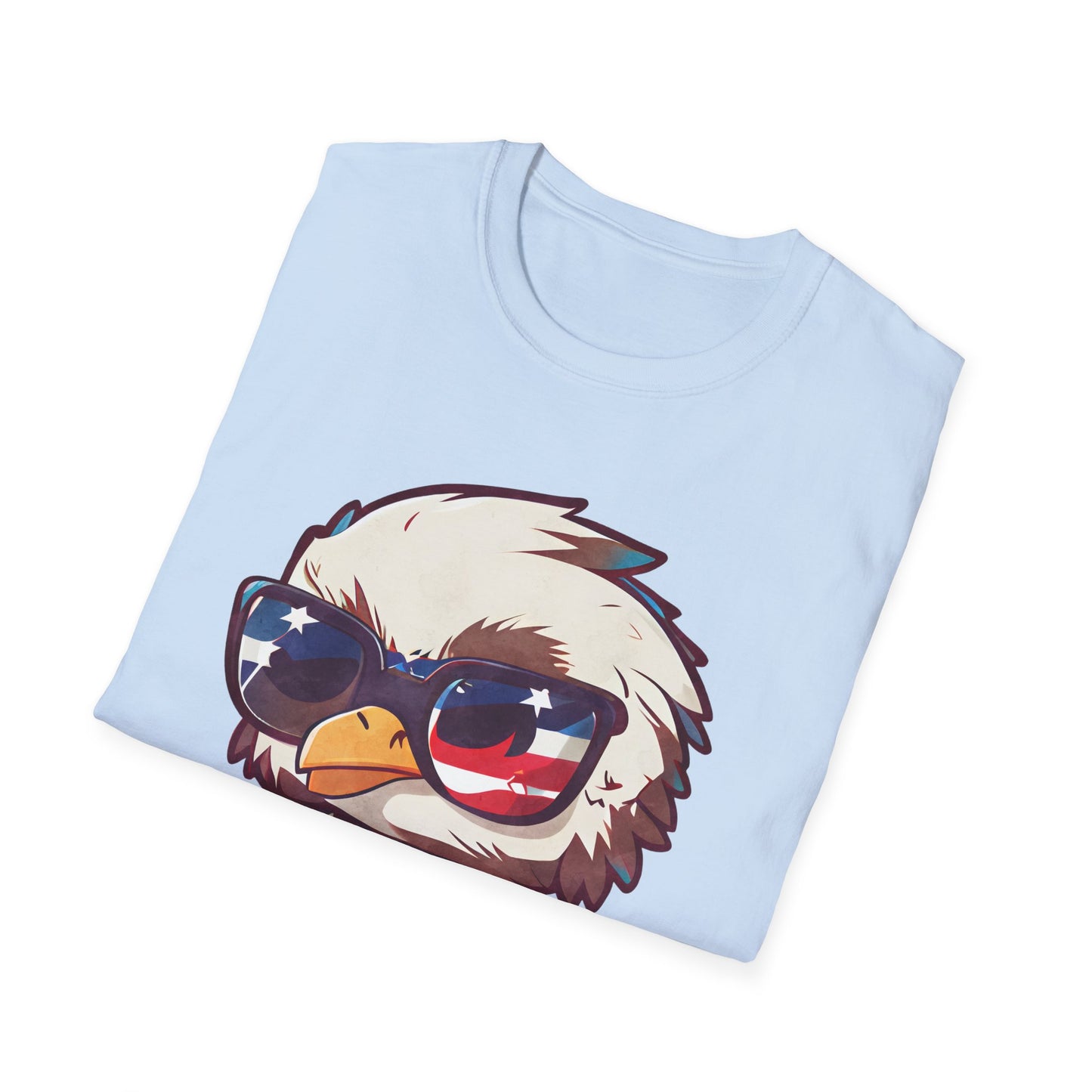 Patriotic Eagle Graphic T-Shirt