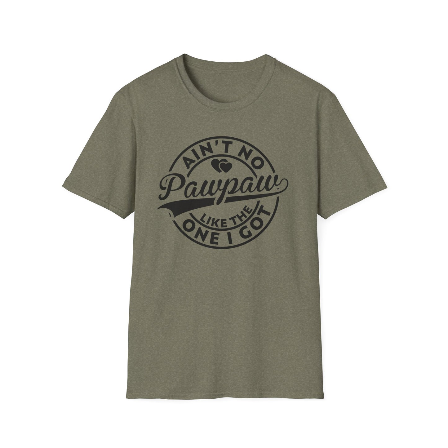 Unisex Pawpaw T-Shirt, Comfortable Gift for Grandparents, Funny Dad Tee, Holiday Wear, Father's Day Gift, Family Reunion Shirt