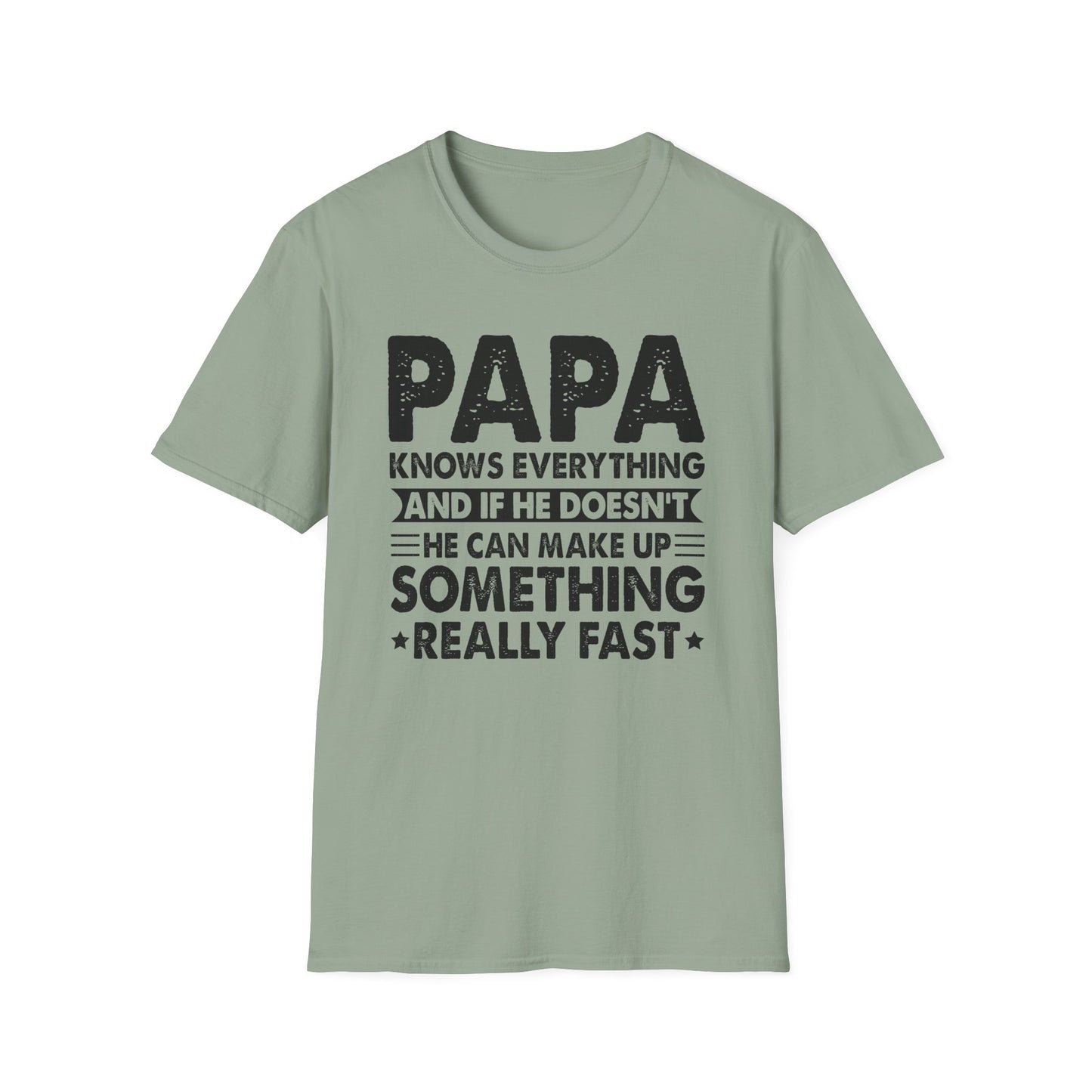 Funny Papa T-Shirt, Gift for Dad, Birthday Shirt, Fun Father's Day Tee, Dad Humor Apparel