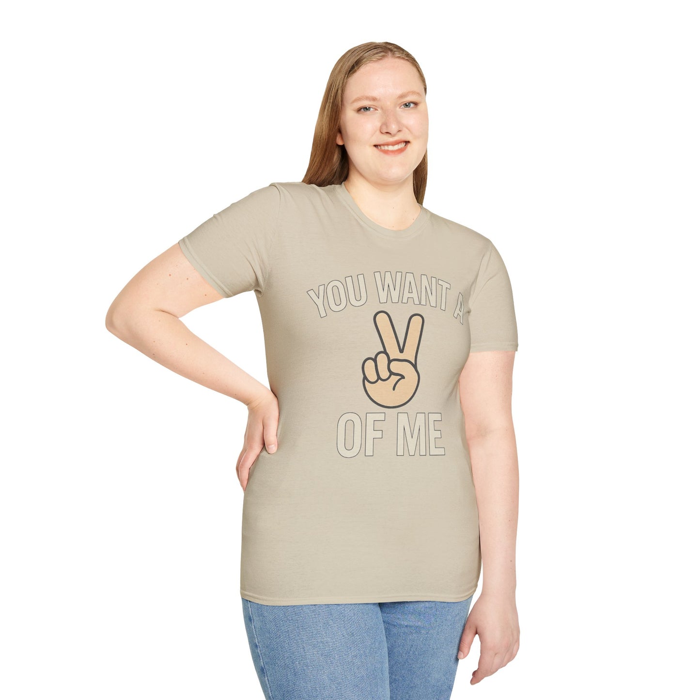 "You Want a Piece of Me" Graphic Tee for Casual Vibes