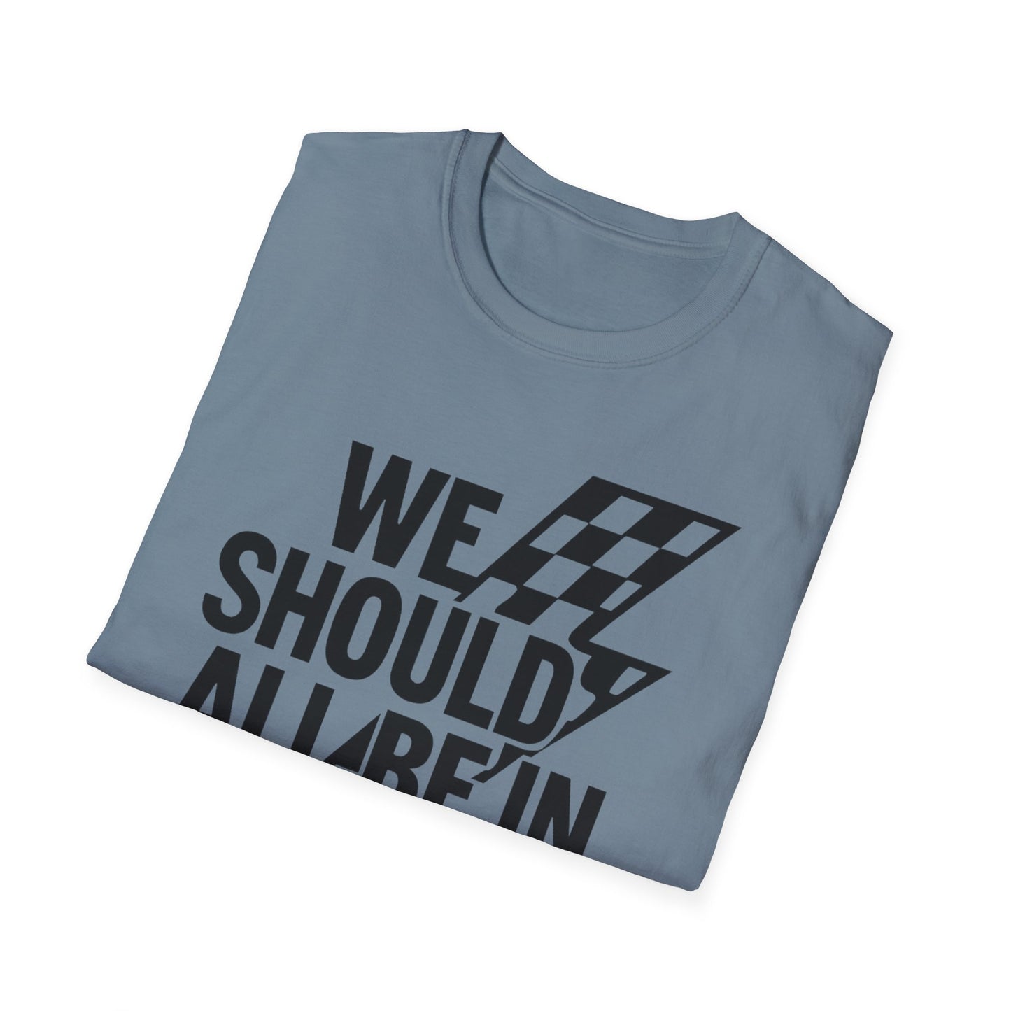 We Should All Be in Therapy Tee - Trendy Mental Health Reminder