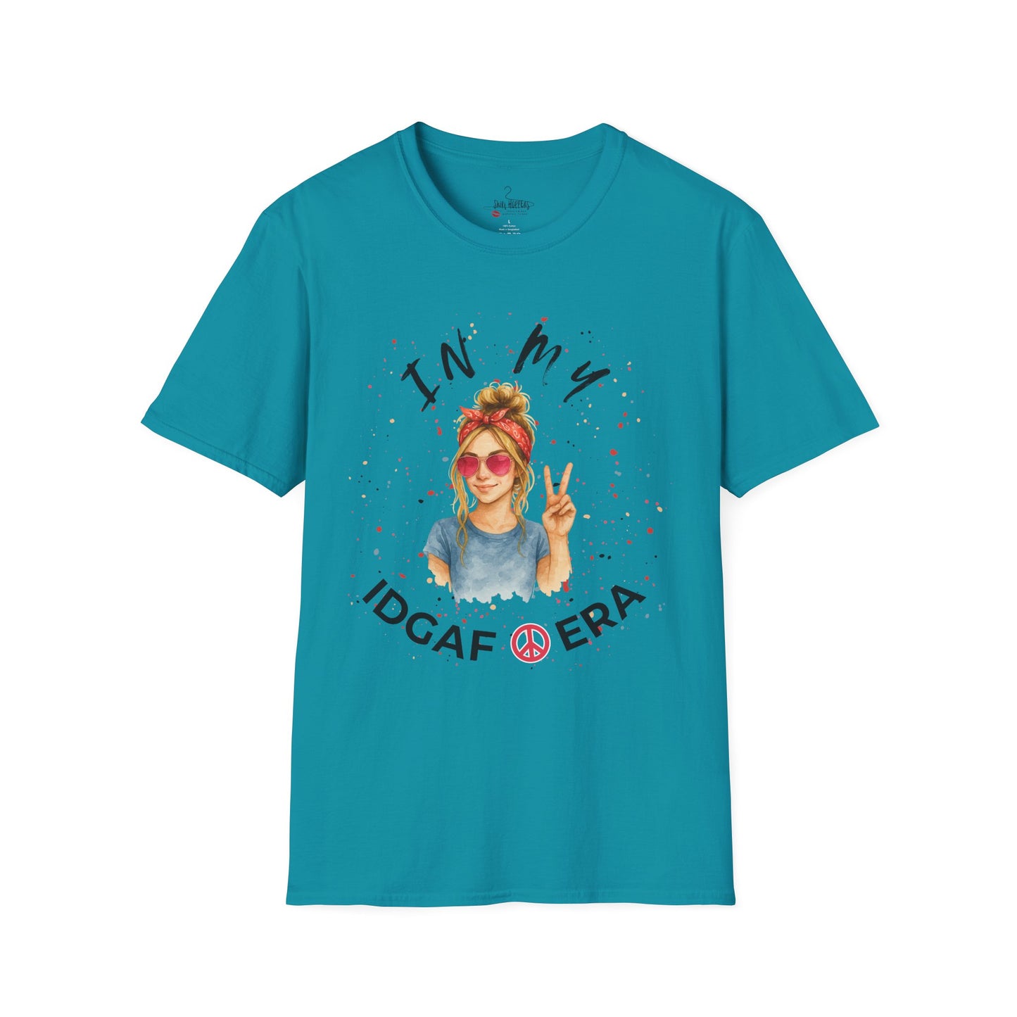 IDGAF ERA - Trendy Graphic T-Shirt for Casual Vibes - Perfect Gift for Friends, Birthday Celebration, Festivals, Everyday Wear, Unique Style