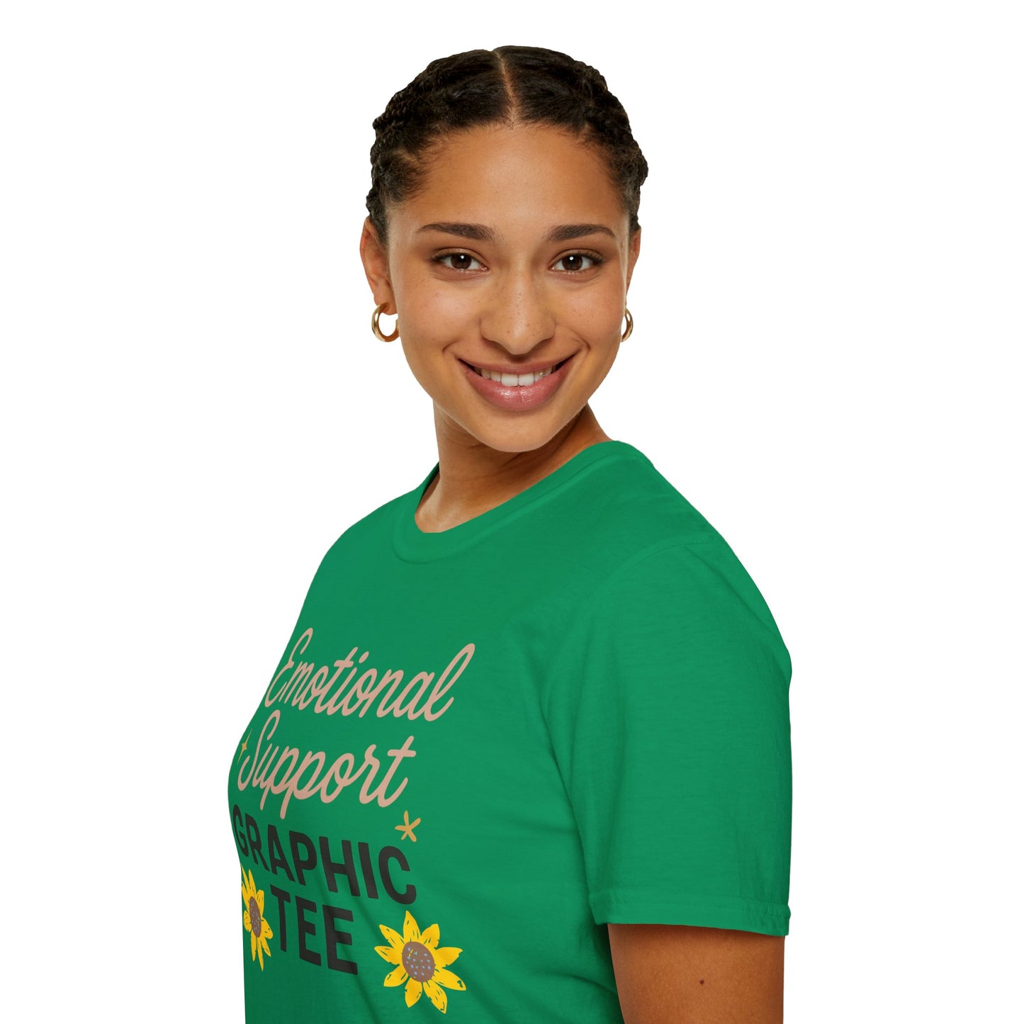 Emotional Support Graphic T-Shirt for Positivity Lovers