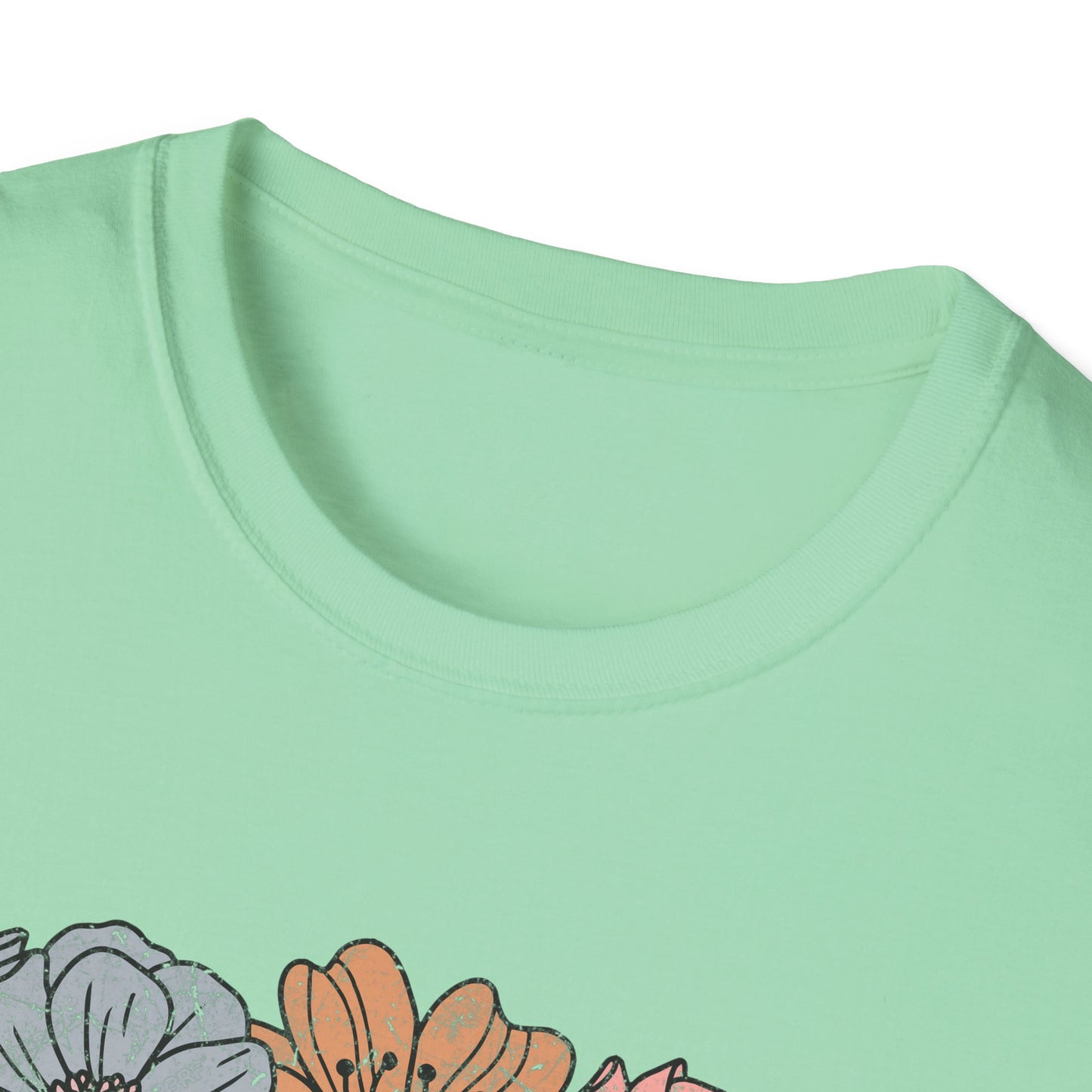 Floral 'Mimi' Unisex T-Shirt - Perfect Gift for Moms, Mother's Day, Family Gatherings, Casual Wear, Spring Fashion