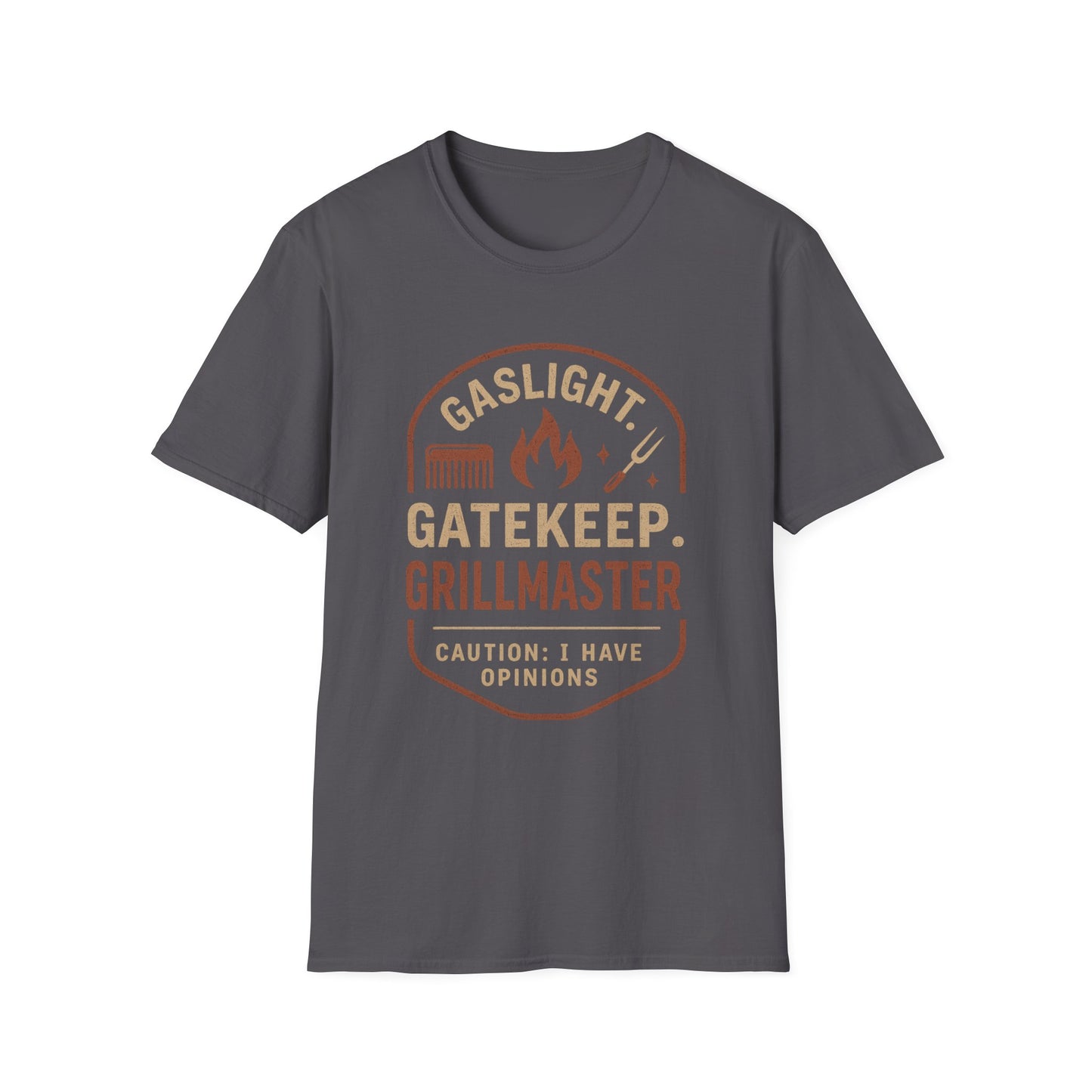 Gaslight Gatekeep Grillmaster Tee for BBQ Lovers