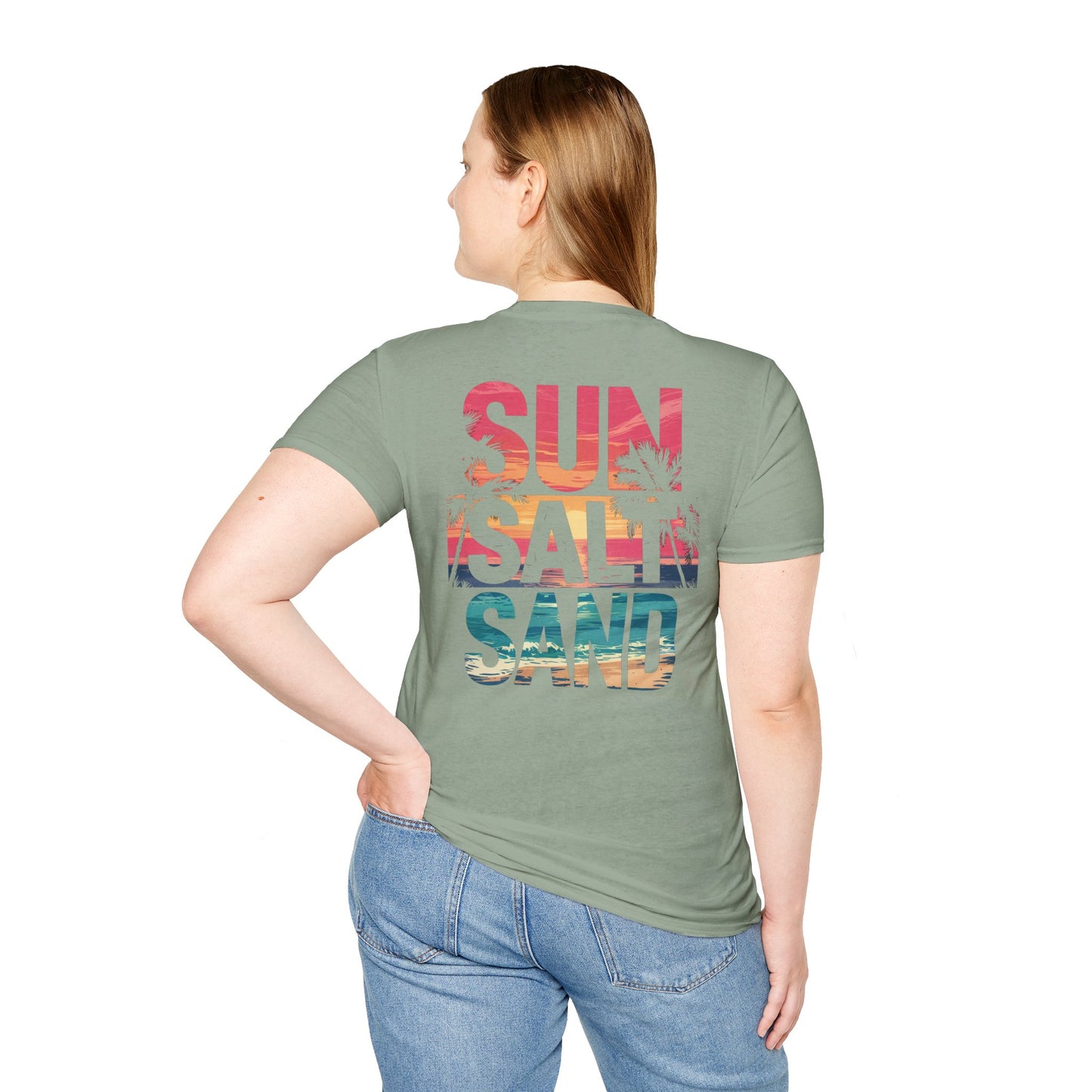 Sun, Salt & Sand - Beach Vibe Graphic Tee