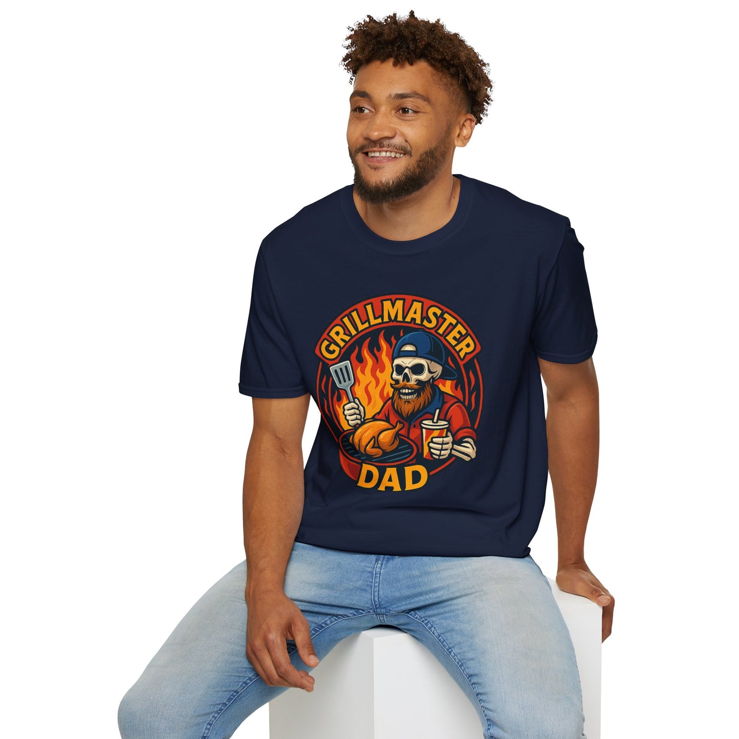 Grillmaster Dad T-Shirt | Unisex BBQ Shirt for Dads | Father's Day Gift, Cookout Apparel, Funny Gift for Men, Dad Life Tee