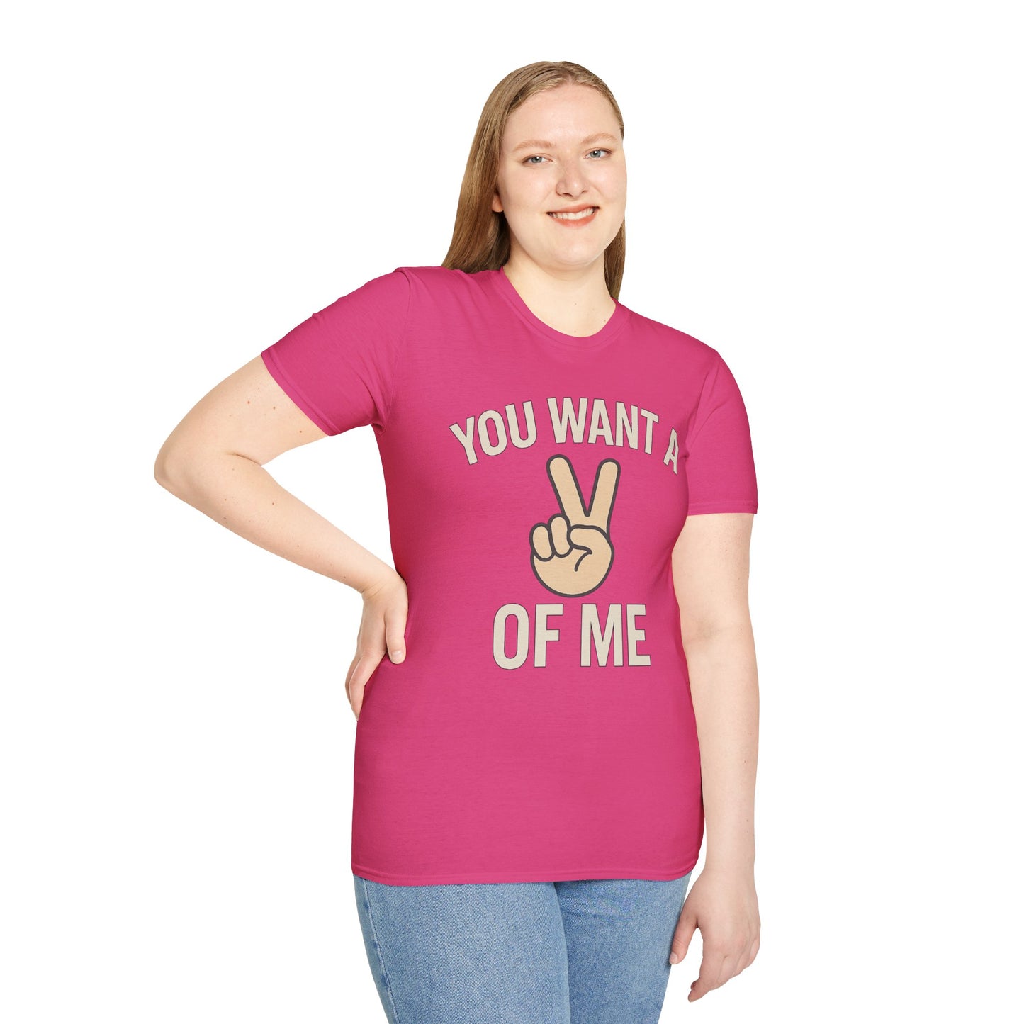 "You Want a Piece of Me" Graphic Tee for Casual Vibes