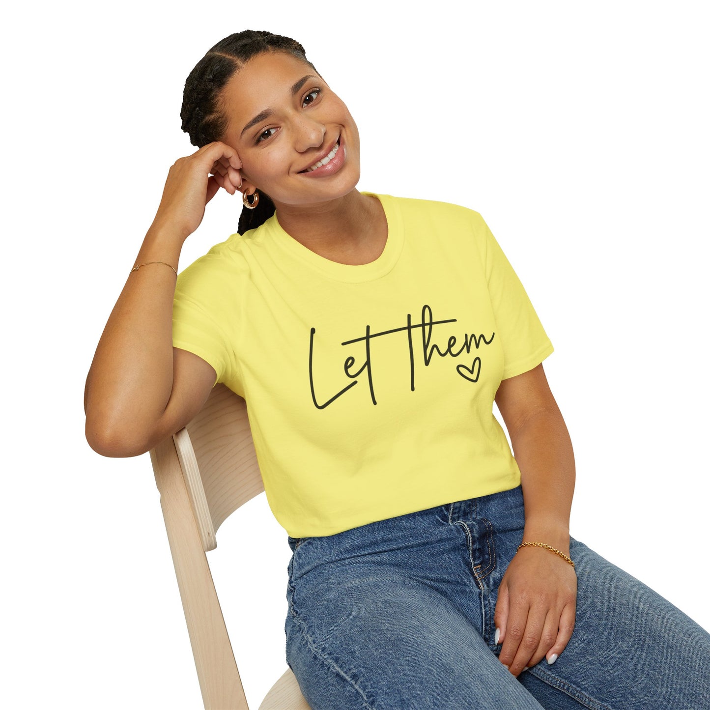 Let Them - Empowering Casual Tee for Everyday Wear