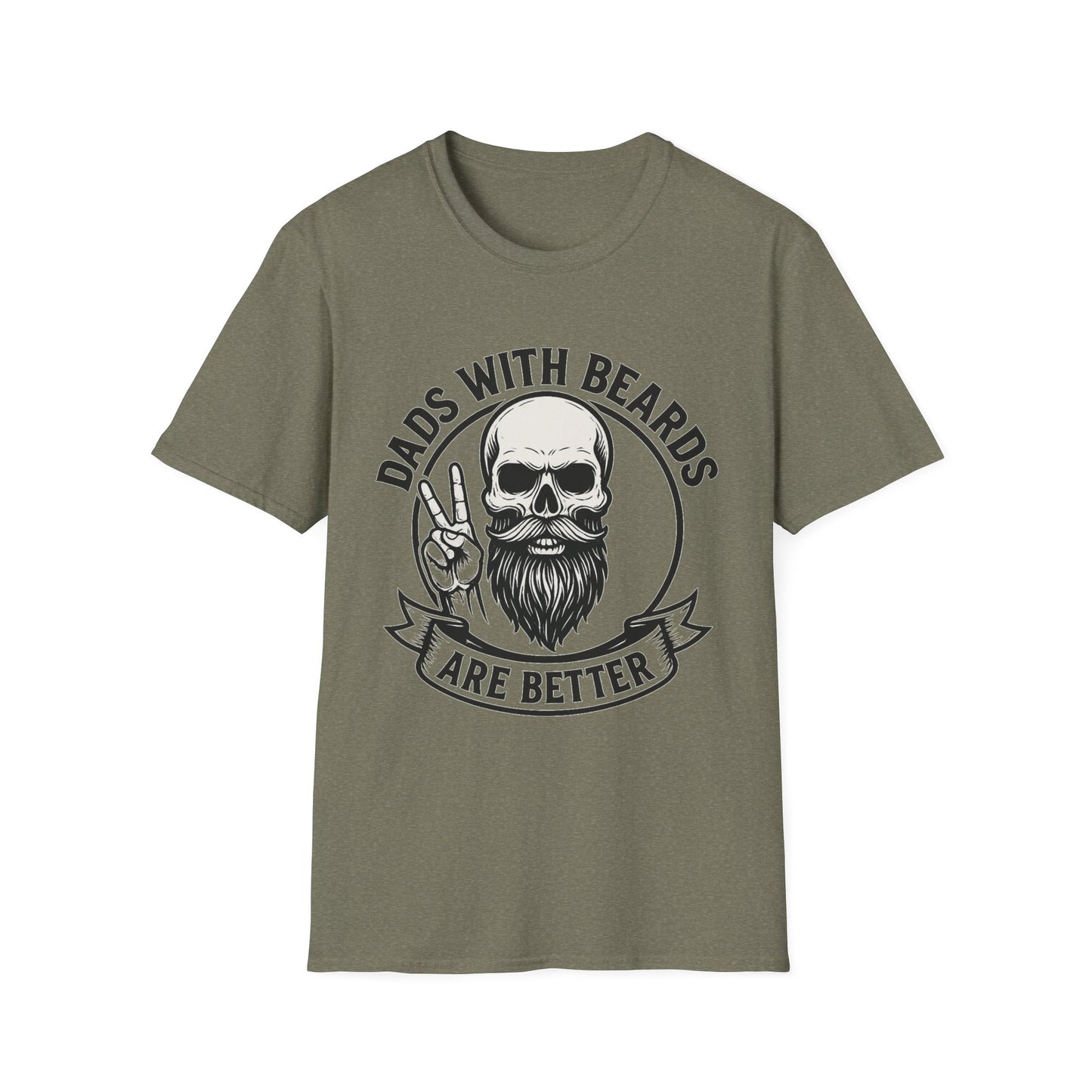 Dads with Beards Are Better T-Shirt - Father's Day Gift