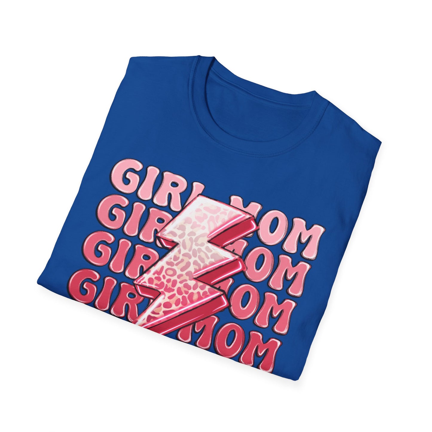 Girl Mom Softstyle T-Shirt - Trendy Casual Tee for Moms