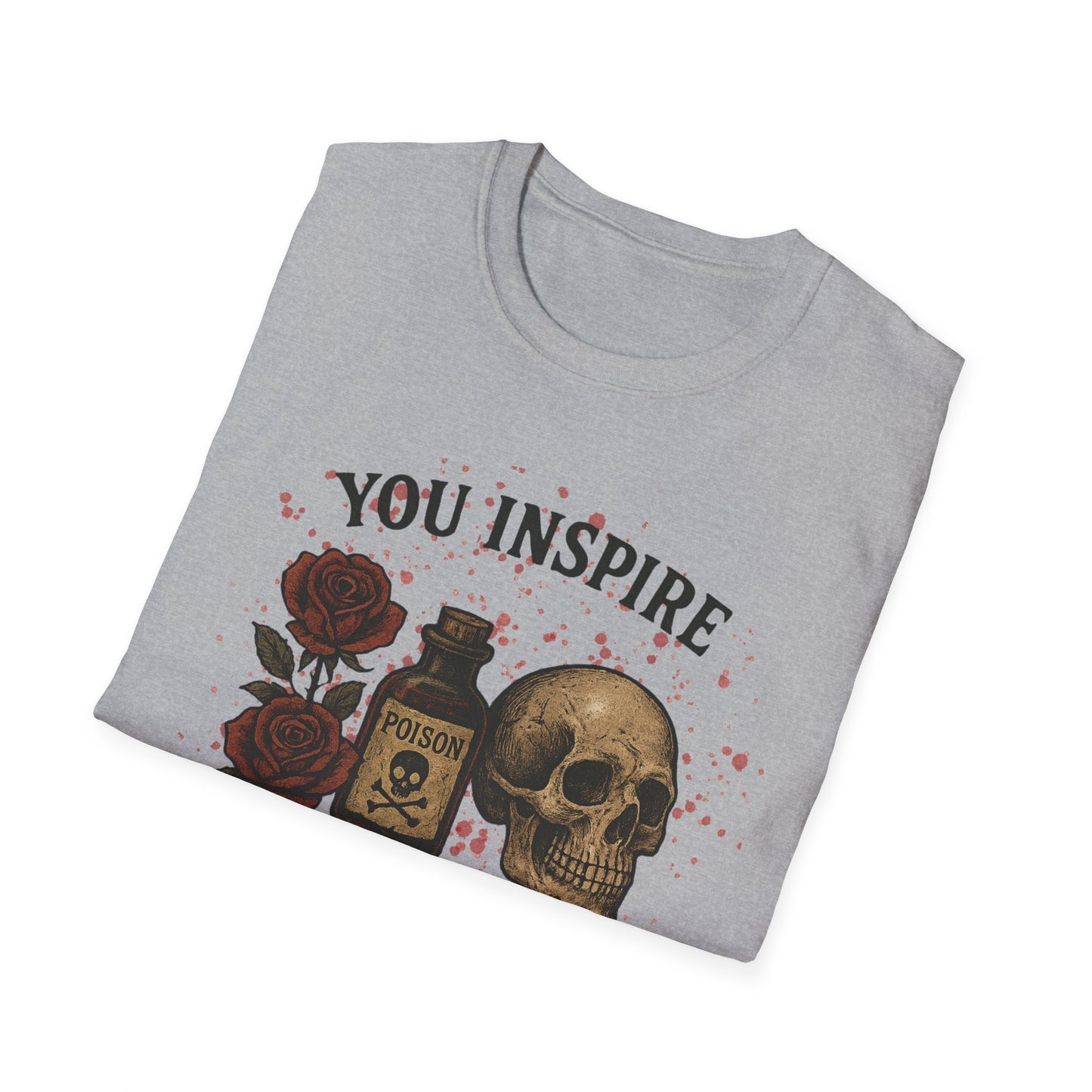 You Inspire My Inner Serial Killer T-Shirt - Tee for Halloween, Horror and True Crime Fans