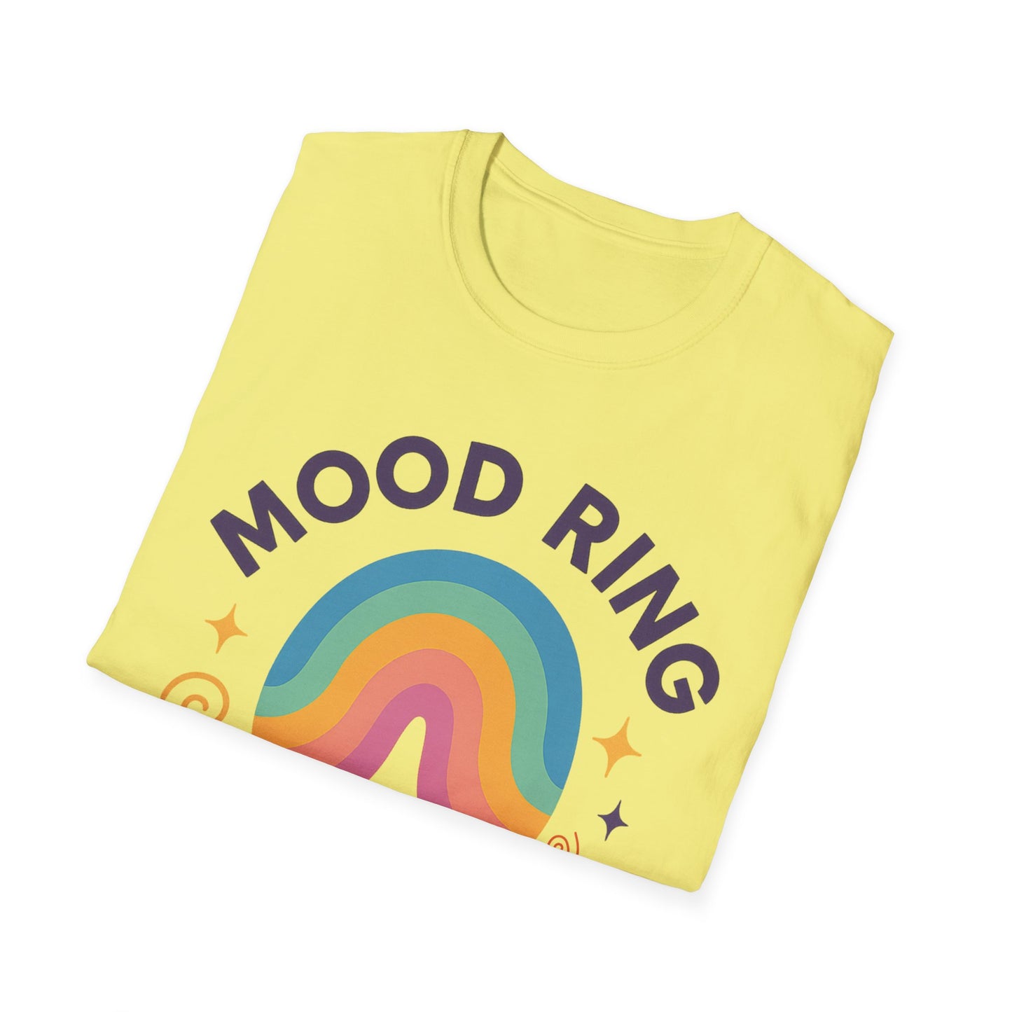Mood Ring In Human Form - Fun & Colorful Tee for Positive Vibes