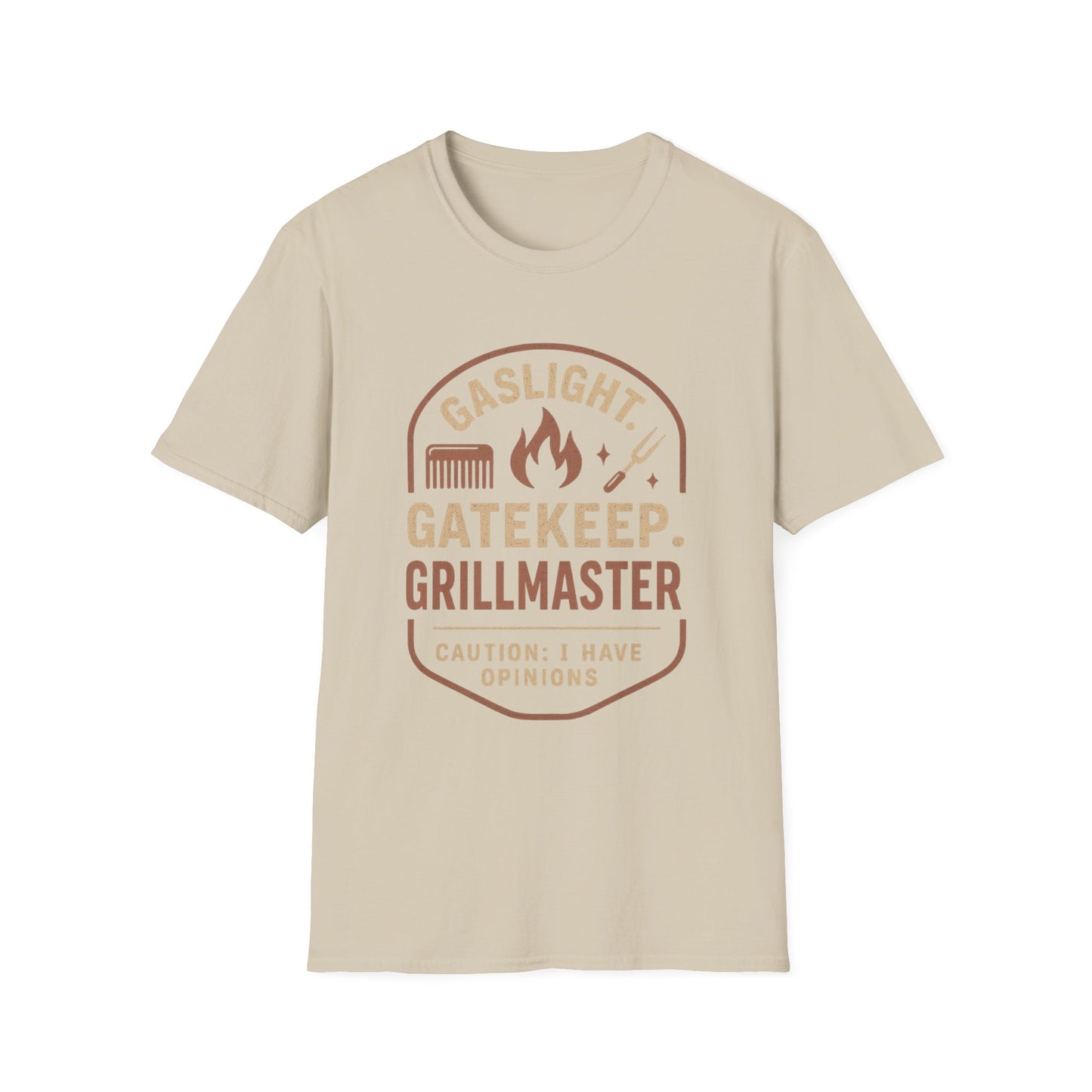 Gaslight Gatekeep Grillmaster Tee for BBQ Lovers