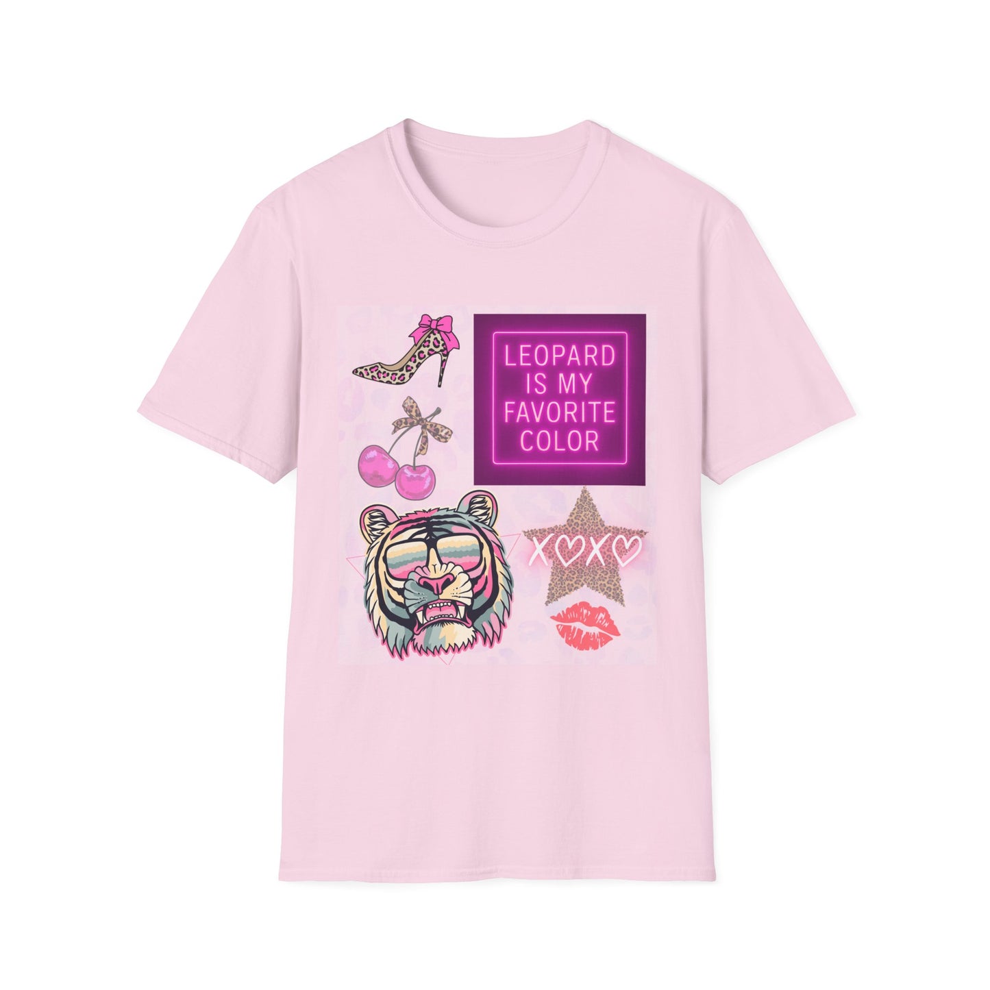 Leopard is my Favorite Color Graphic Tee – Fun & Trendy Apparel
