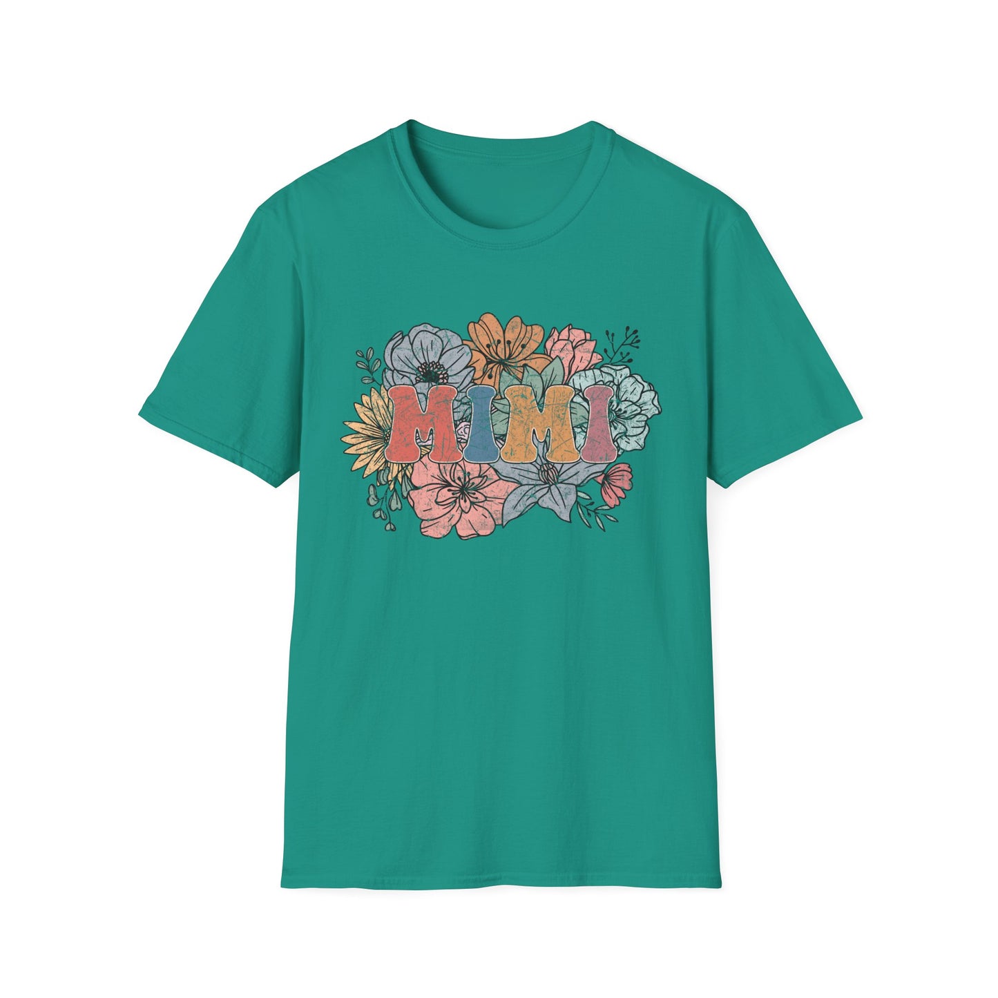 Floral 'Mimi' Unisex T-Shirt - Perfect Gift for Moms, Mother's Day, Family Gatherings, Casual Wear, Spring Fashion
