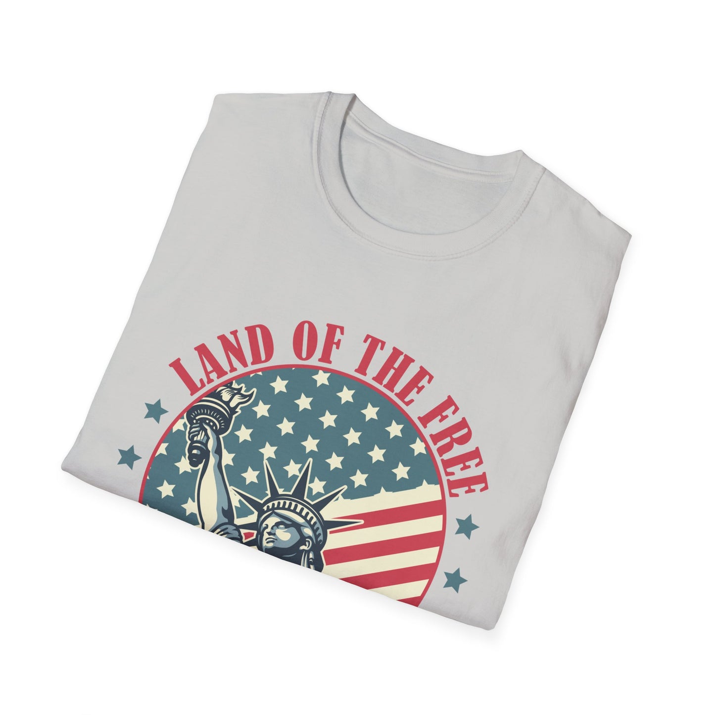 Land of the Free Graphic T-Shirt – Patriotism