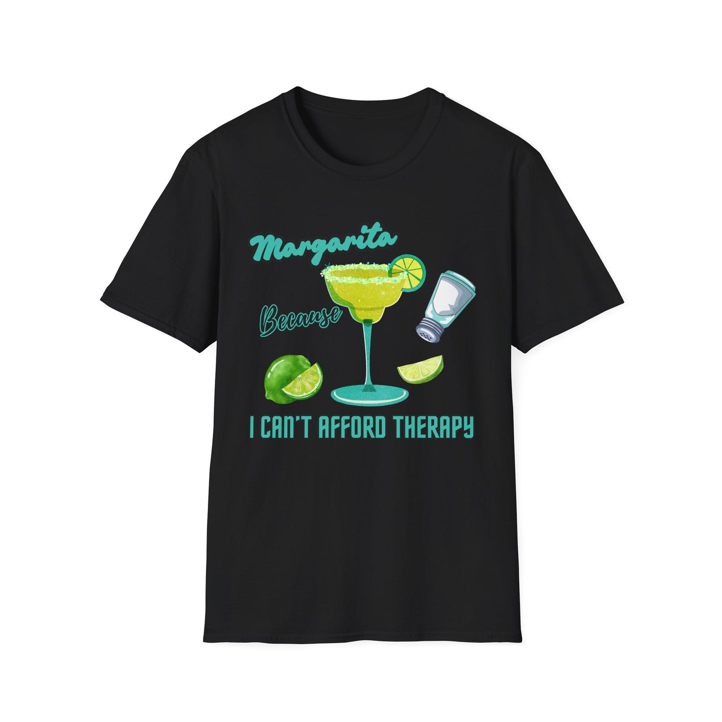 Margarita Therapy - Graphic Tee for Cocktail Lovers