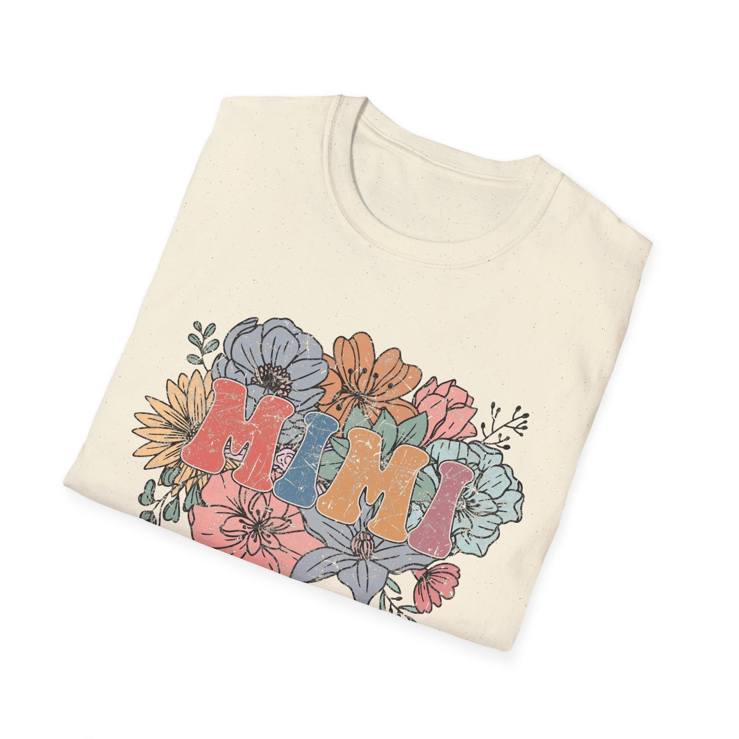 Floral 'Mimi' Unisex T-Shirt - Perfect Gift for Moms, Mother's Day, Family Gatherings, Casual Wear, Spring Fashion