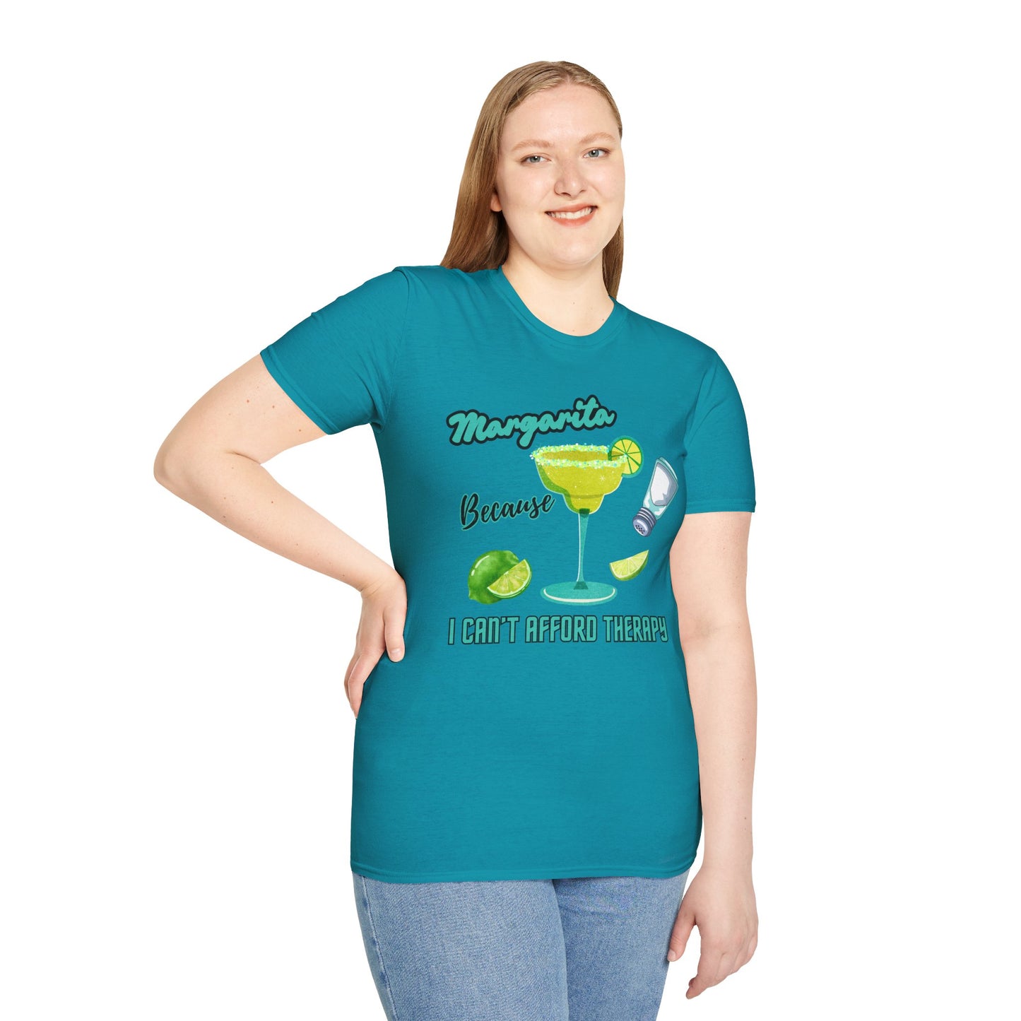 Margarita Therapy - Graphic Tee for Cocktail Lovers