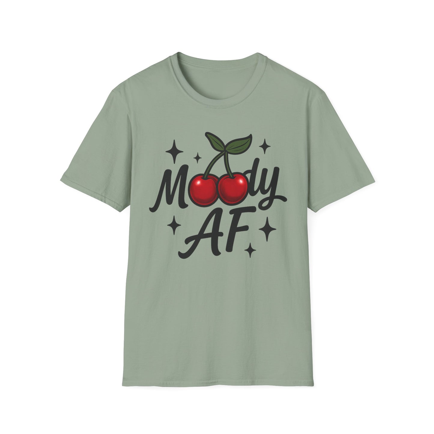 Moody AF T-Shirt | Cute Cherry Graphic Tee