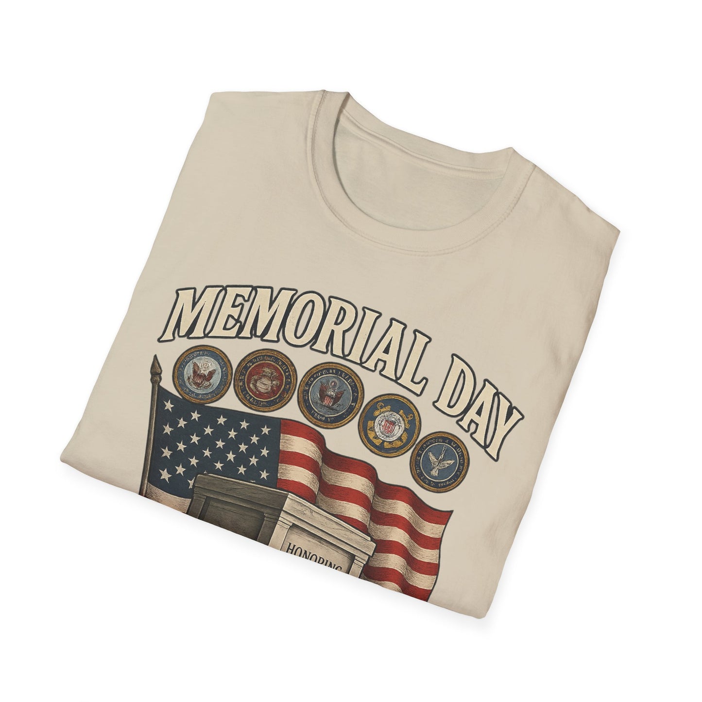 Memorial Day Tribute T-Shirt - Honoring All Who Served