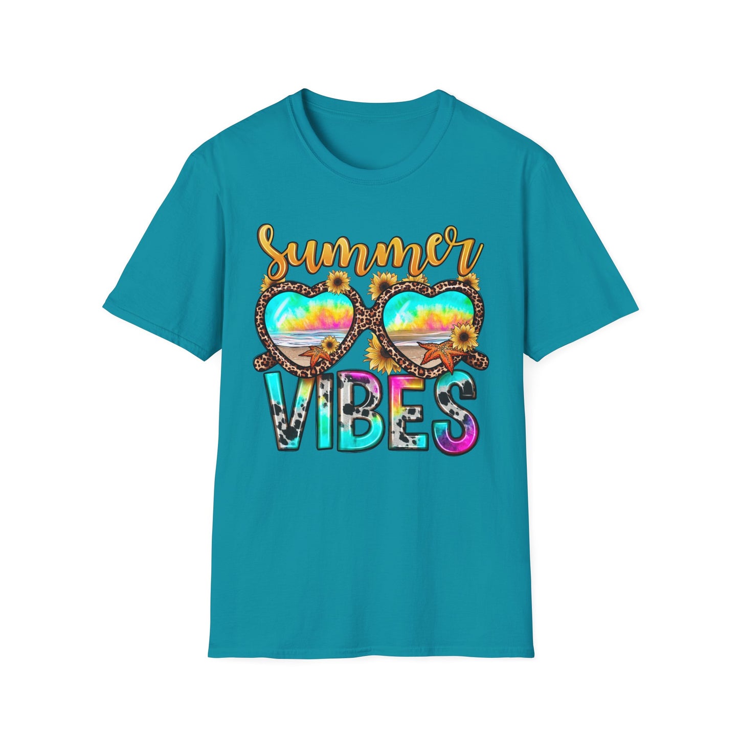 Summer Vibes Graphic -Tee for a Chill Summer