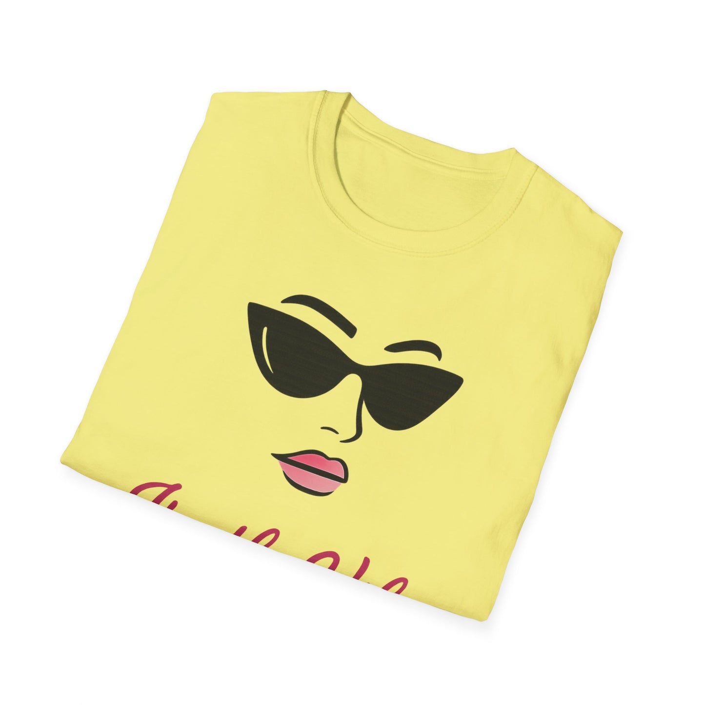 Unisex Softstyle T-Shirt - "I'm the Vibe You Weren't Ready For" Motivational Tee