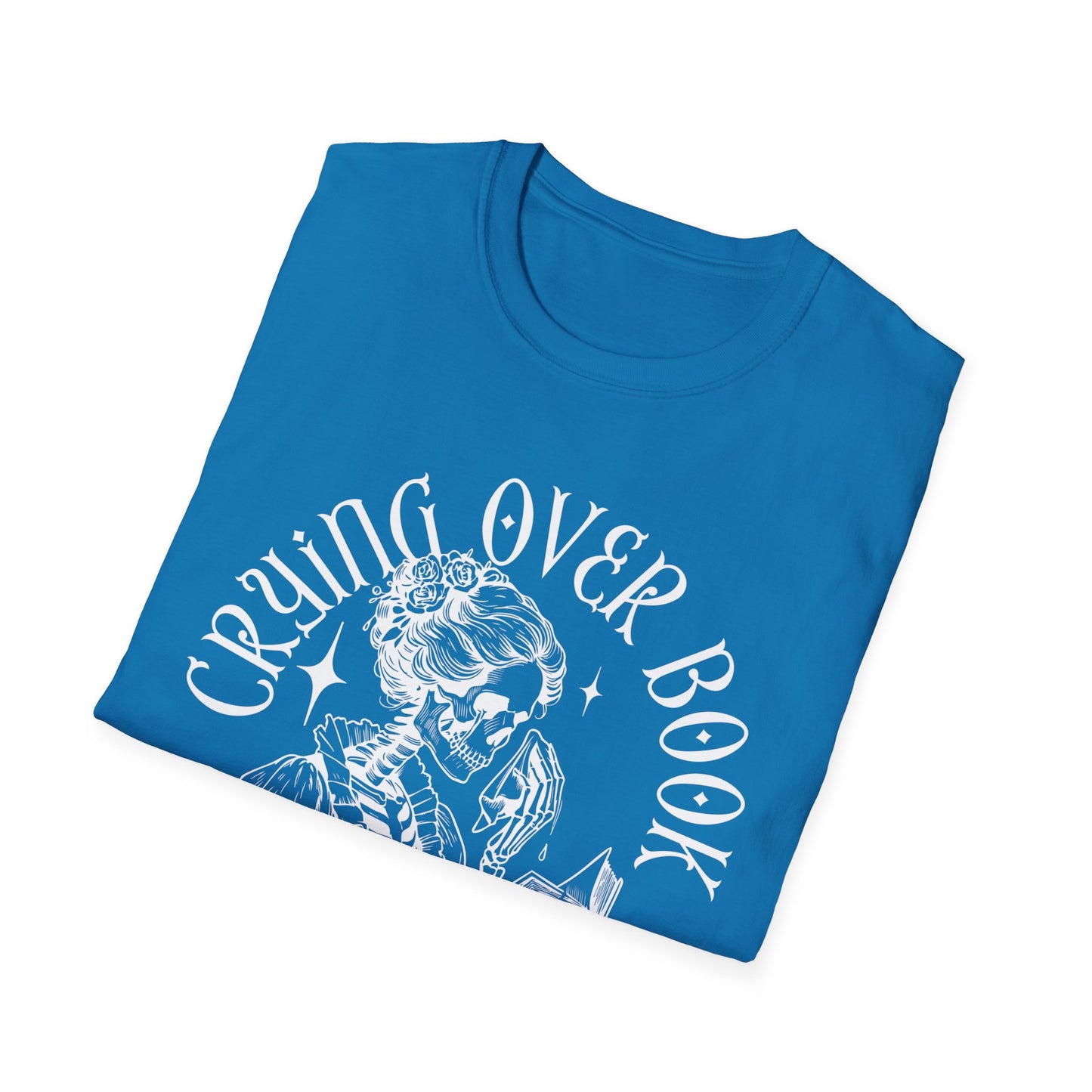 Crying Over Book Boyfriends T-Shirt - Perfect for Book Lovers