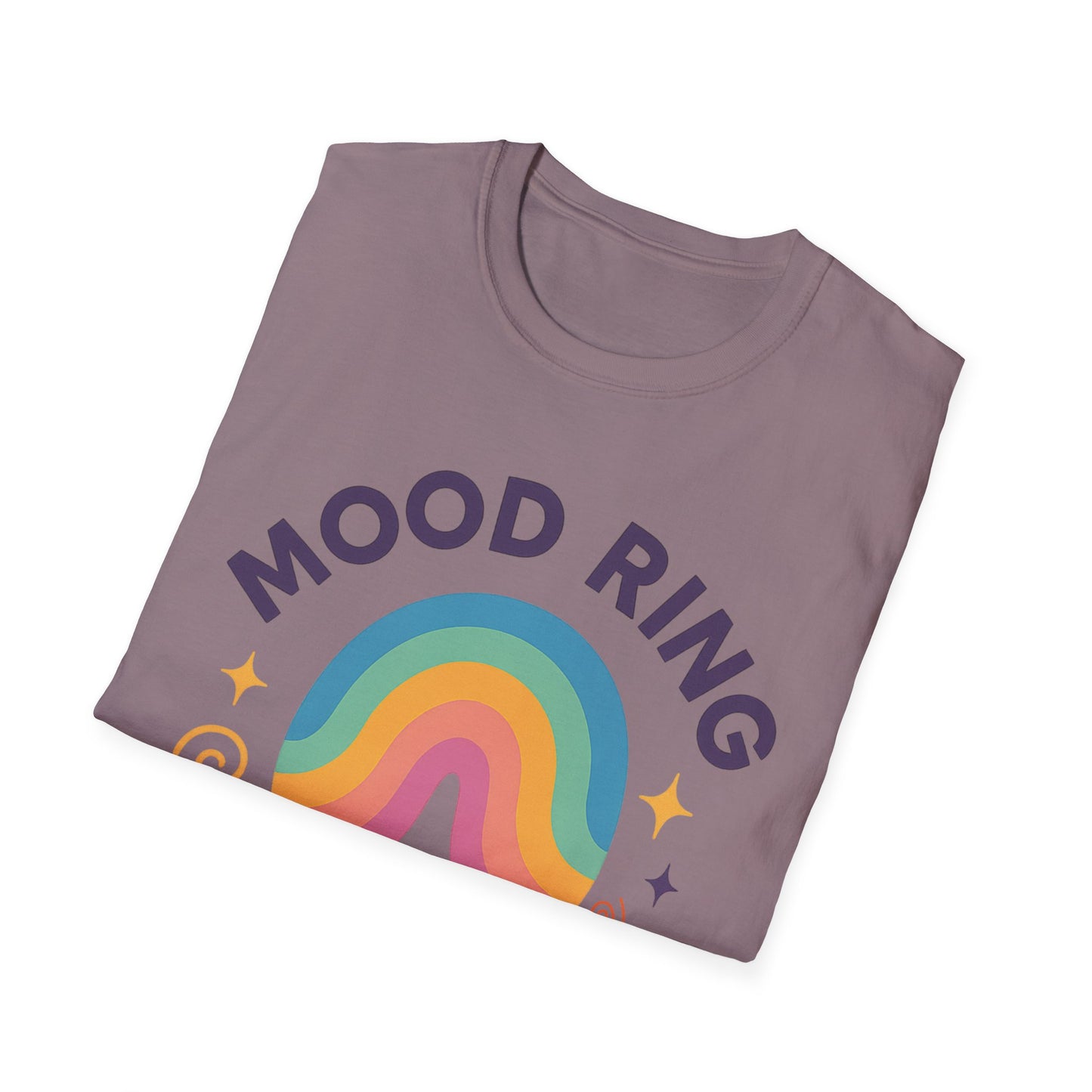 Mood Ring In Human Form - Fun & Colorful Tee for Positive Vibes