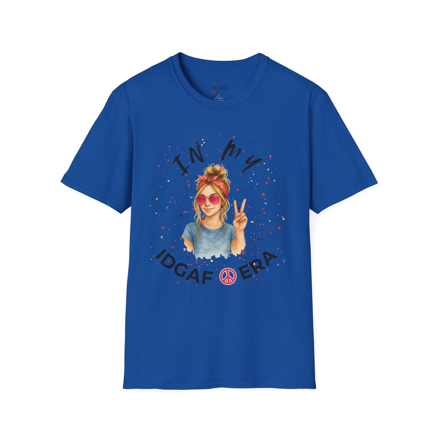 IDGAF ERA - Trendy Graphic T-Shirt for Casual Vibes - Perfect Gift for Friends, Birthday Celebration, Festivals, Everyday Wear, Unique Style