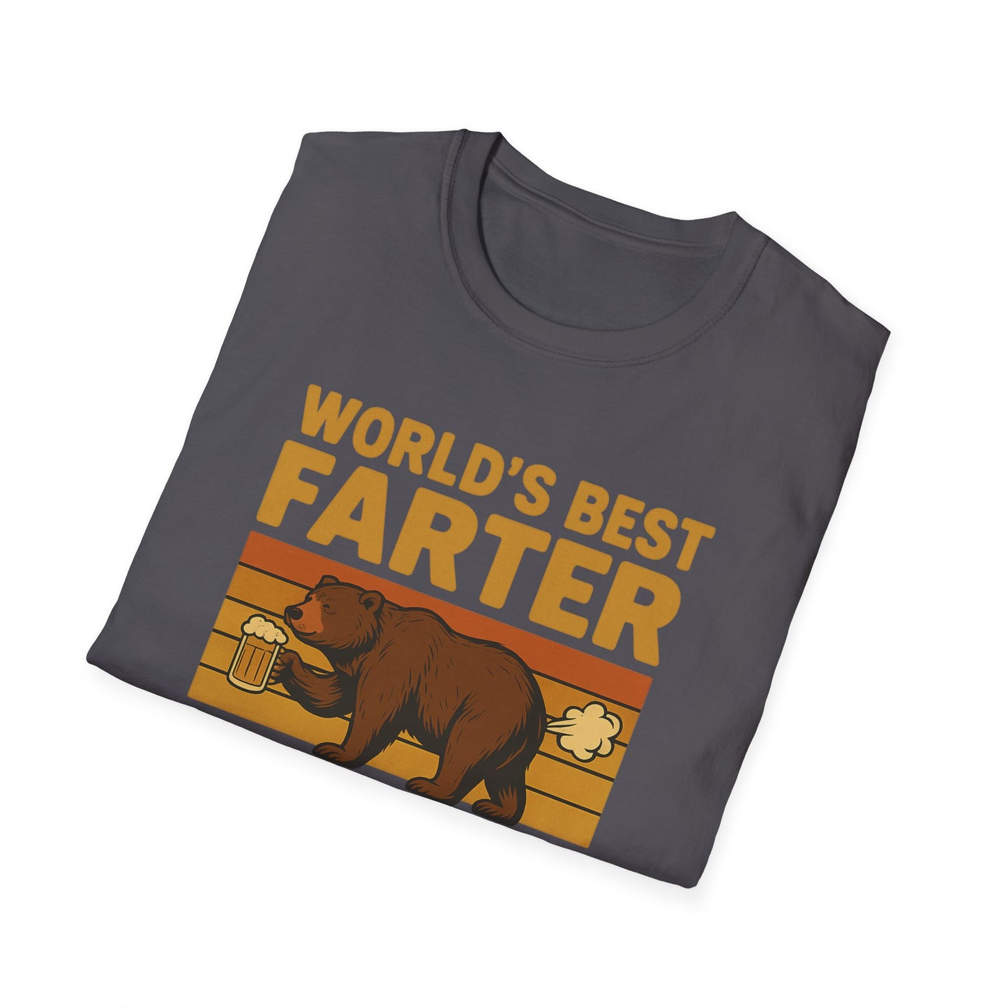 Funny Fathers Day T-Shirt, World's Best Farter Shirt, Dad Humor Tee, Unisex Gift for Dad, Comfy Father's Day Apparel