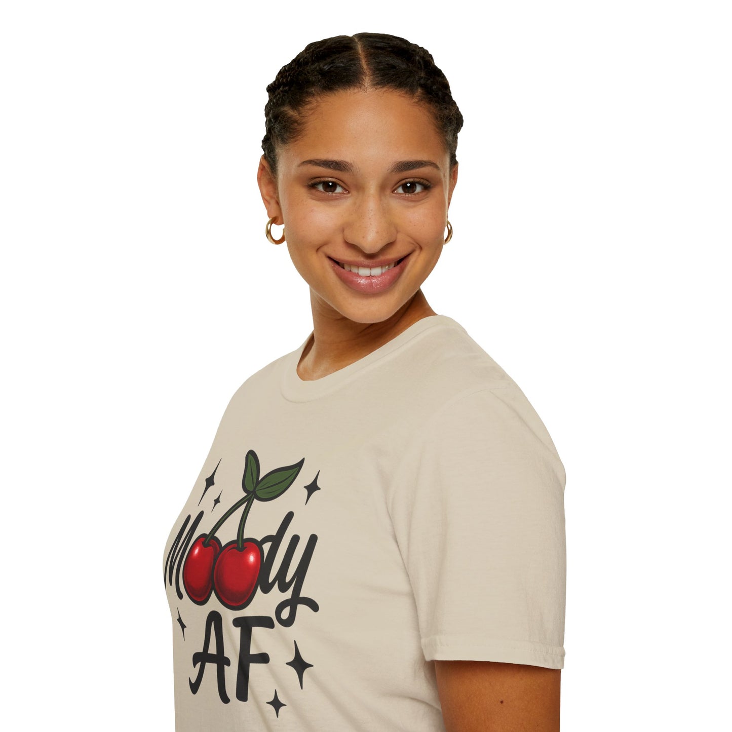 Moody AF T-Shirt | Cute Cherry Graphic Tee