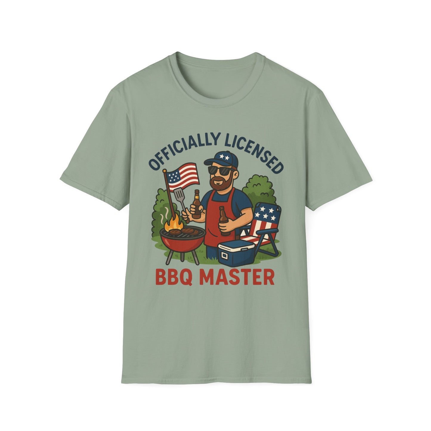 Officially Licensed BBQ Master T-Shirt for Grill Enthusiasts